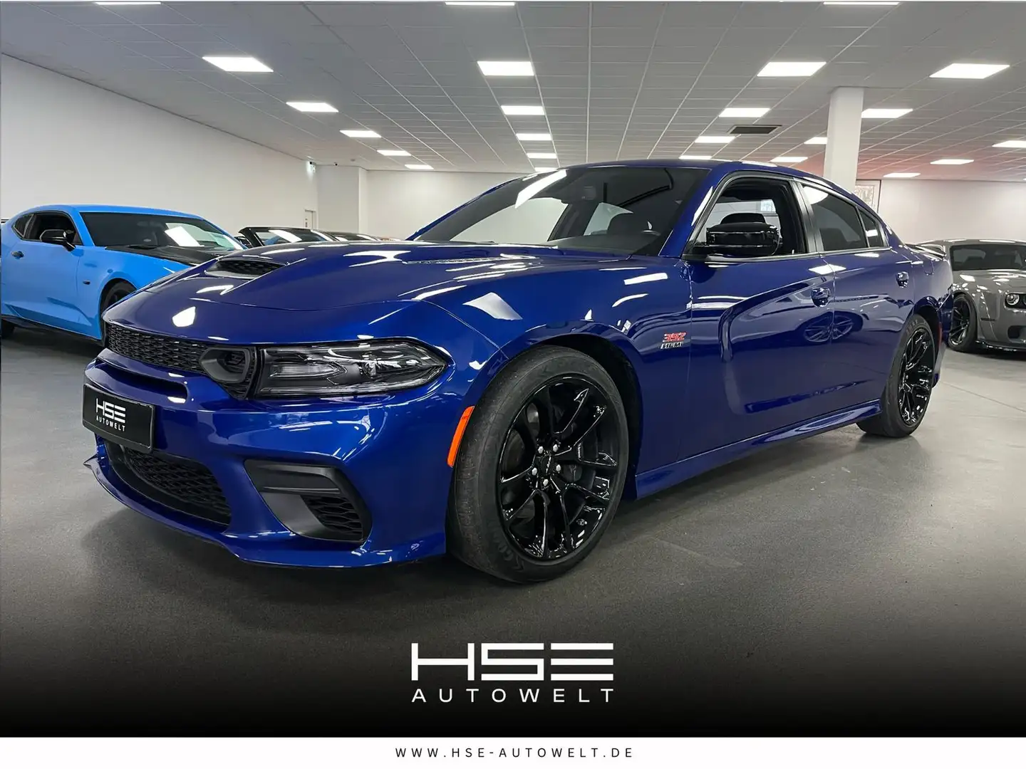 Dodge Charger 6,4l V8 ScatPack/ Leder/ SZH Blau - 1