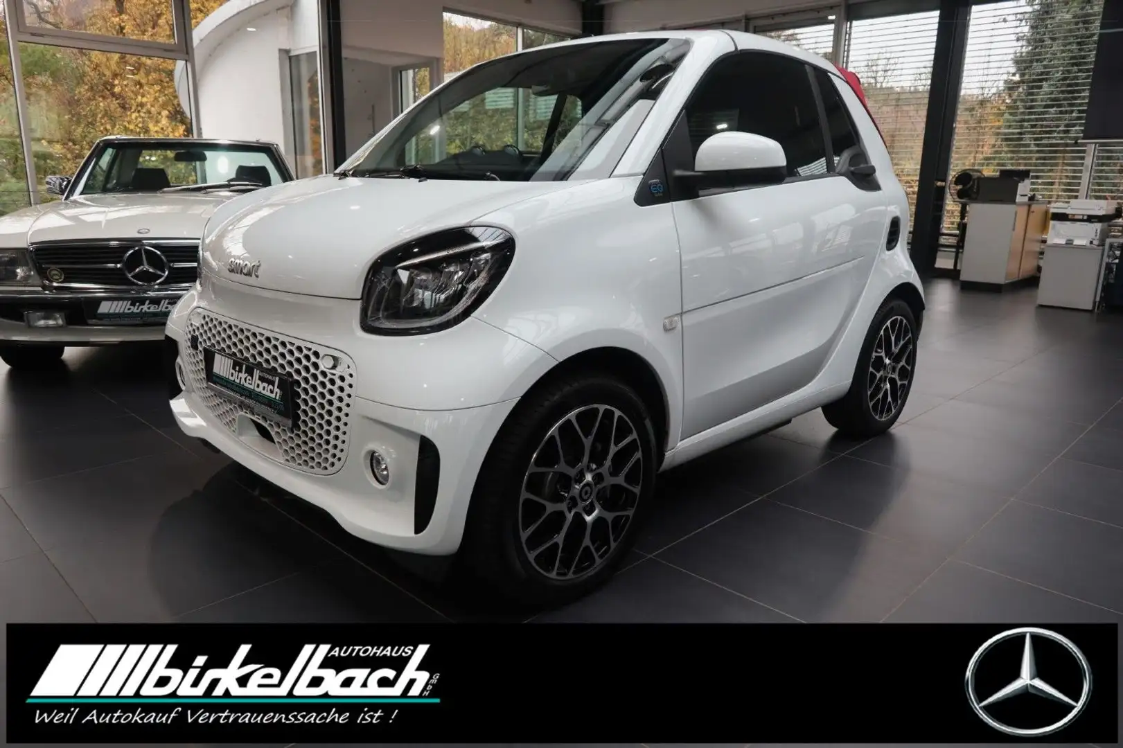 smart forTwo Cabrio EQ LED Prime Exklusive Blanc - 1