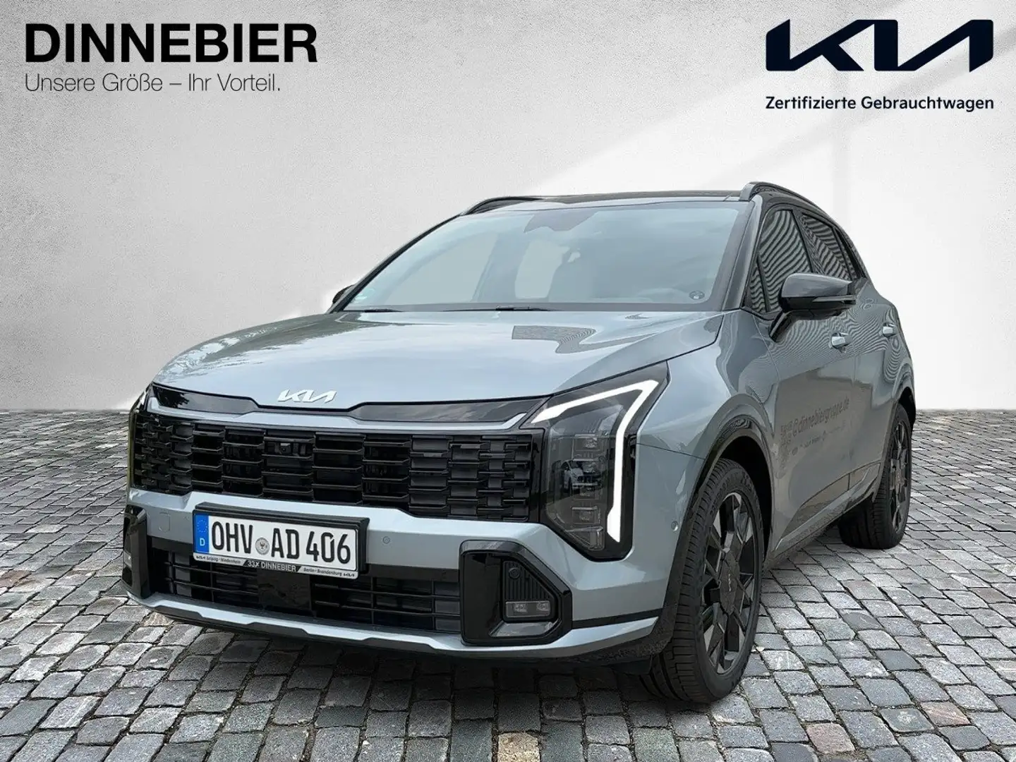 Kia Sportage 1.6T GT-Line AWD+Glasdach+360°+LED Schwarz - 2