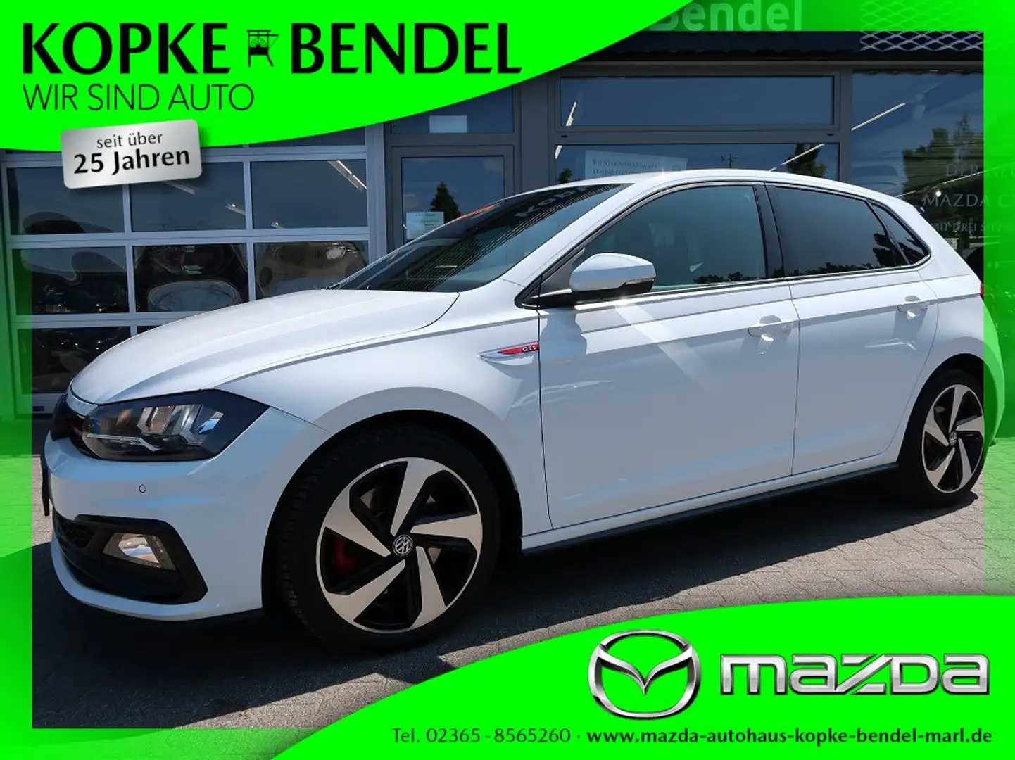 Volkswagen Polo GTI VI *DSG * DAB* Sport Fahrwerk* Recaro Sportsitze, Weiß - 1