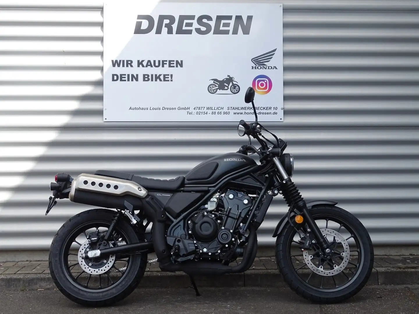 Honda CL 500 ABS | 6 Jahre Garantie | Neufahrzeug | Negro - 1