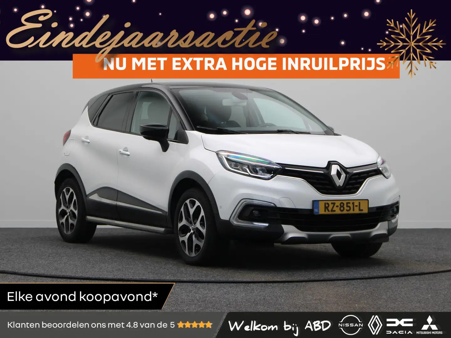 Renault Captur 90pk TCe Intens | Parkeersensoren rondom | Achteru Wit - 1