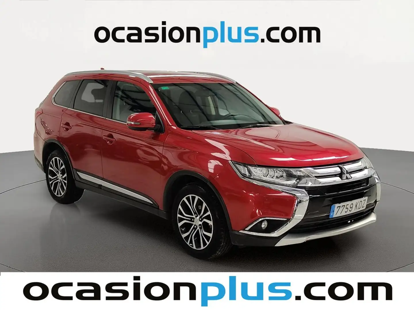 Mitsubishi Outlander 220DI-D Motion 2WD 7pl. Rojo - 2
