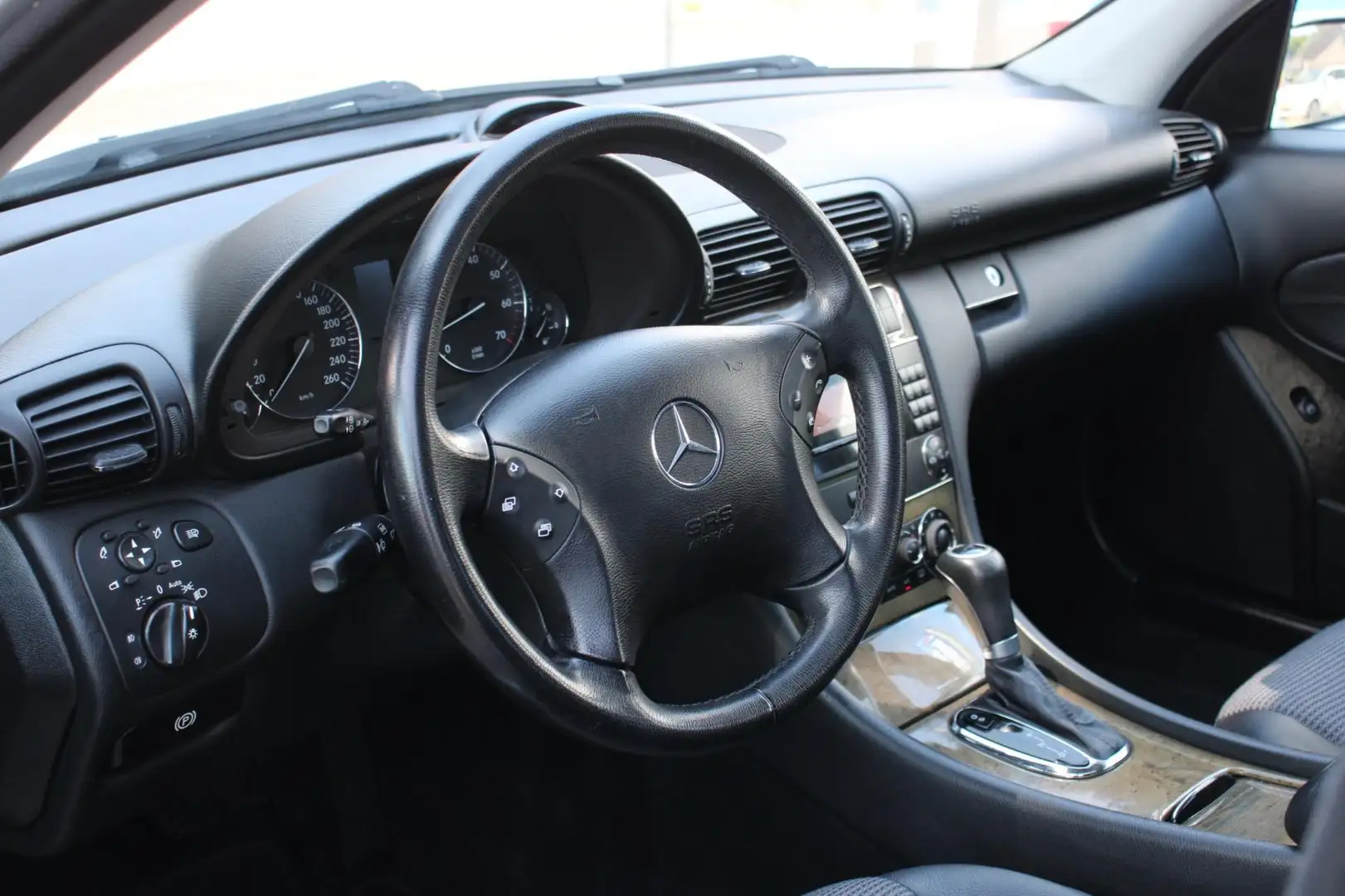Mercedes-Benz C 200 K. Avantgarde - Automaat, Schuifdak, Cruise Contro Grijs - 2