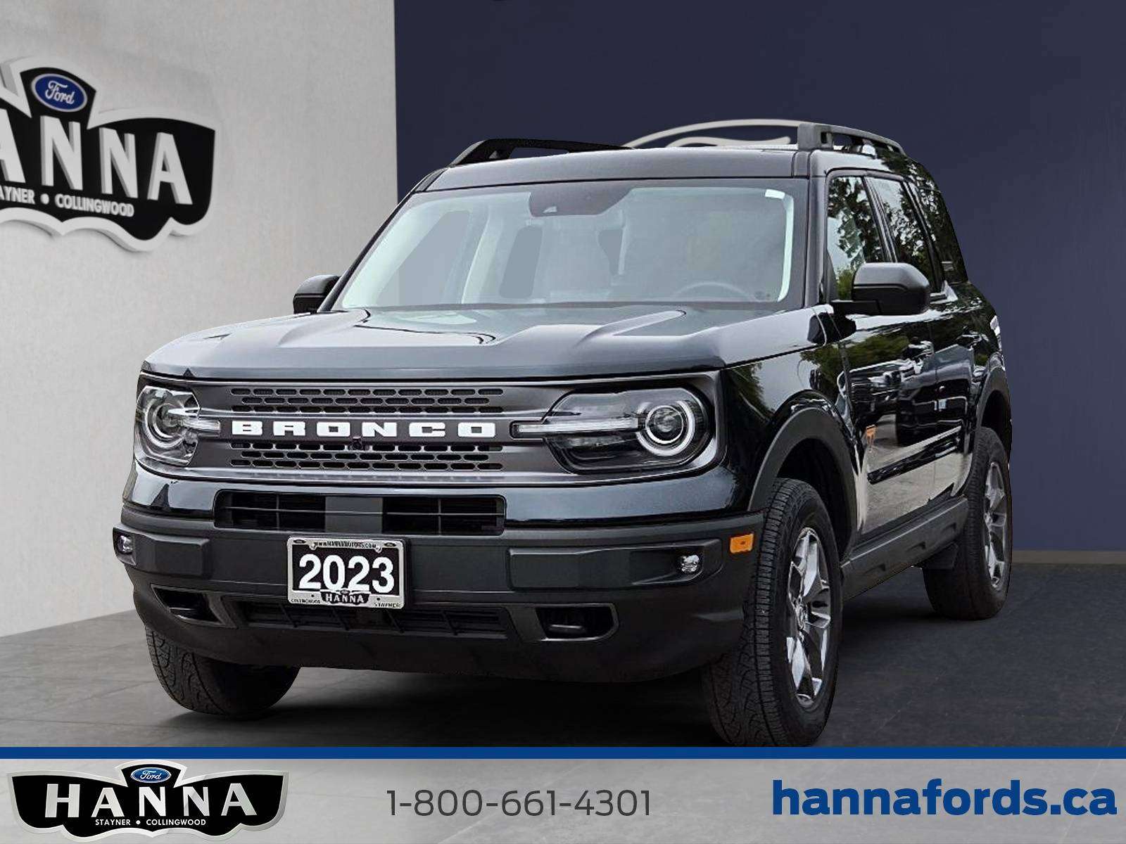 Blue 2023 Ford Bronco Sport SUV / Crossover All-Wheel Drive 8-Speed Automatic