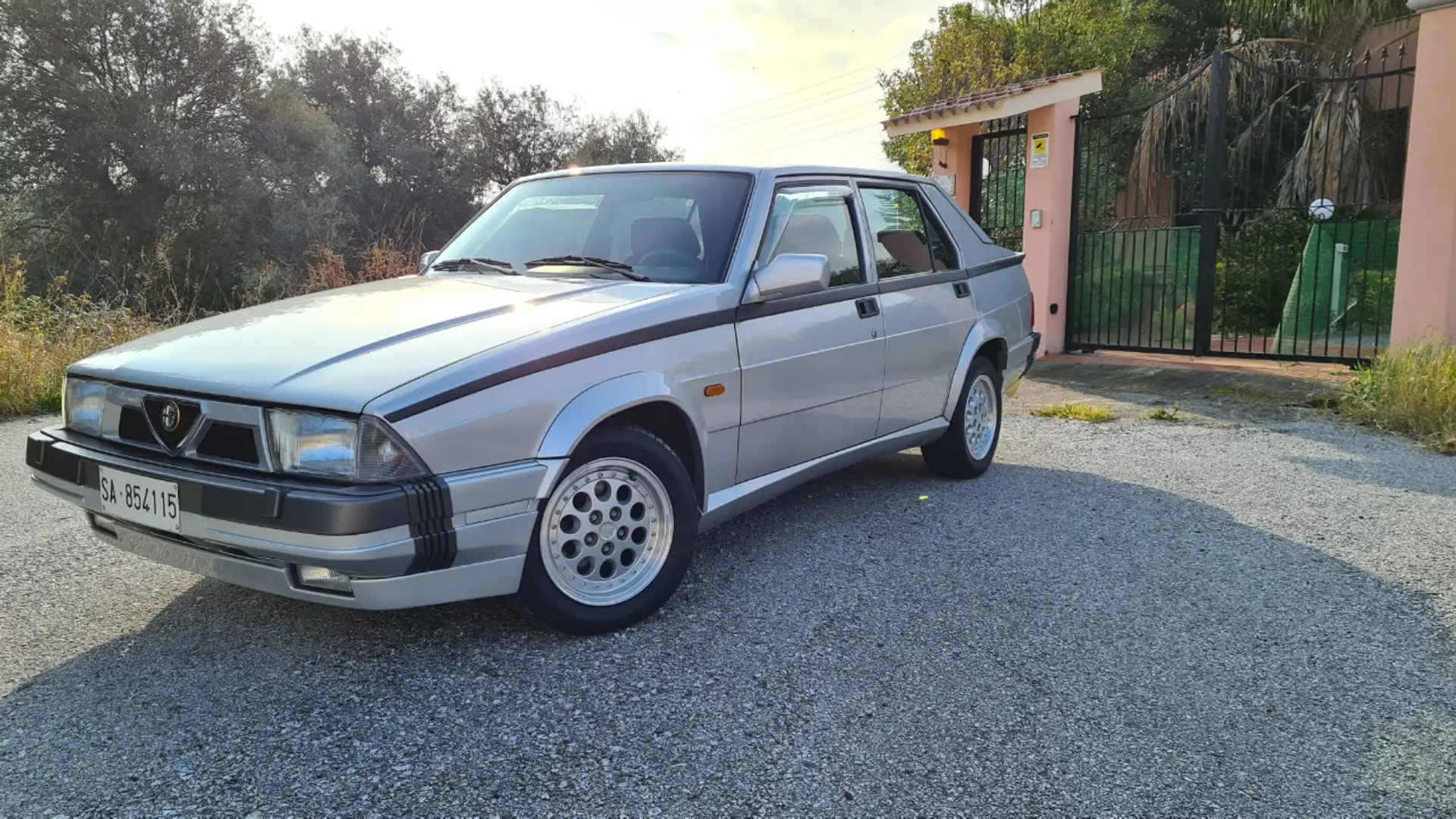 Alfa Romeo 75 1.8 Turbo ASN "SERIE NUMERATA" ORIGINALE KM 77.000 Argent - 1