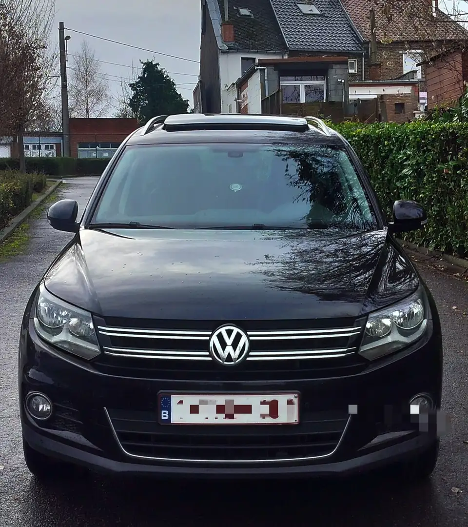 Volkswagen Tiguan 2.0 CR TDi Sport & Style BMT Zwart - 1