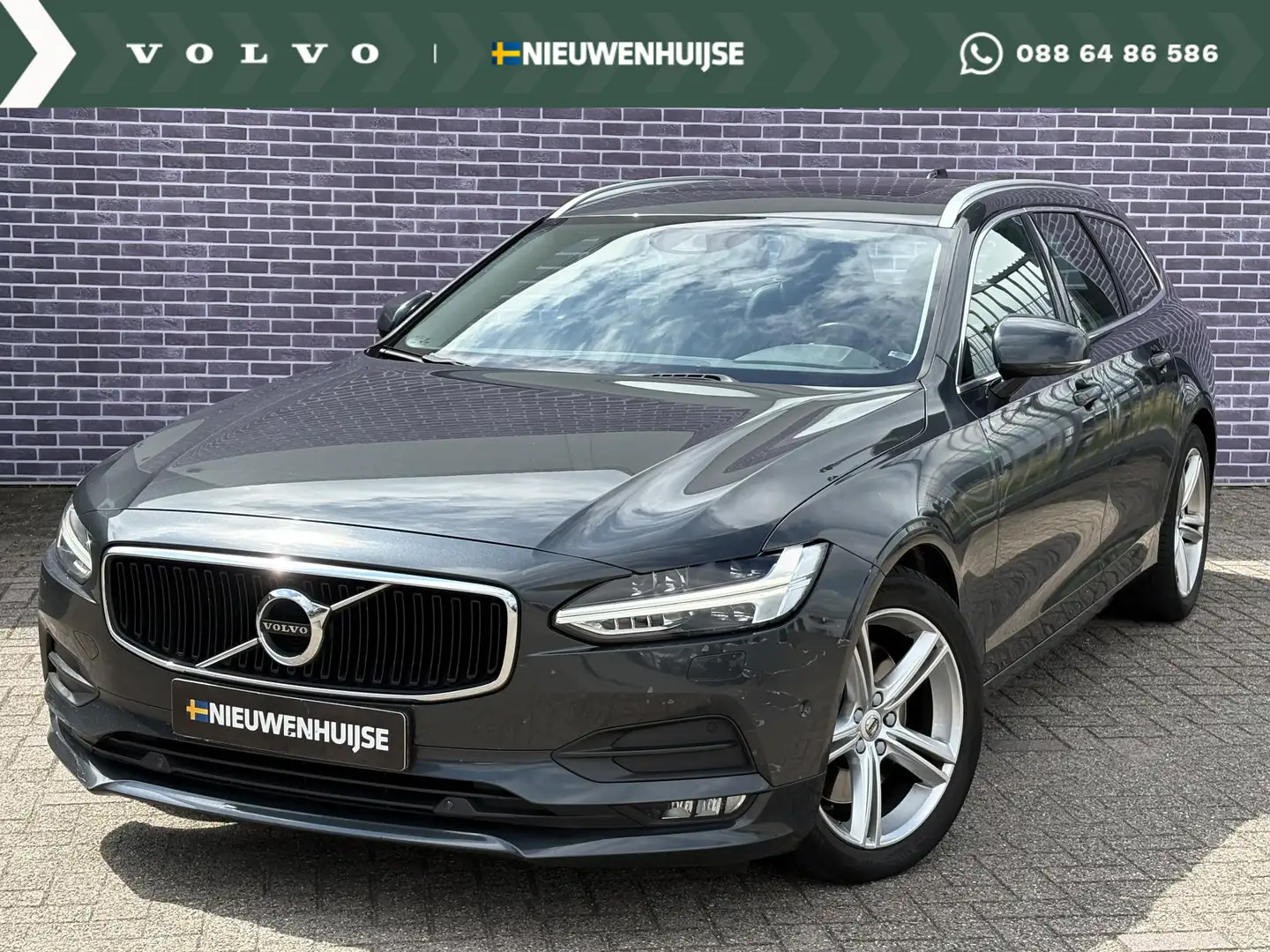 Volvo V90 2.0 T5 Momentum | Standkachel | Stoelverwarming V+ Grey - 1