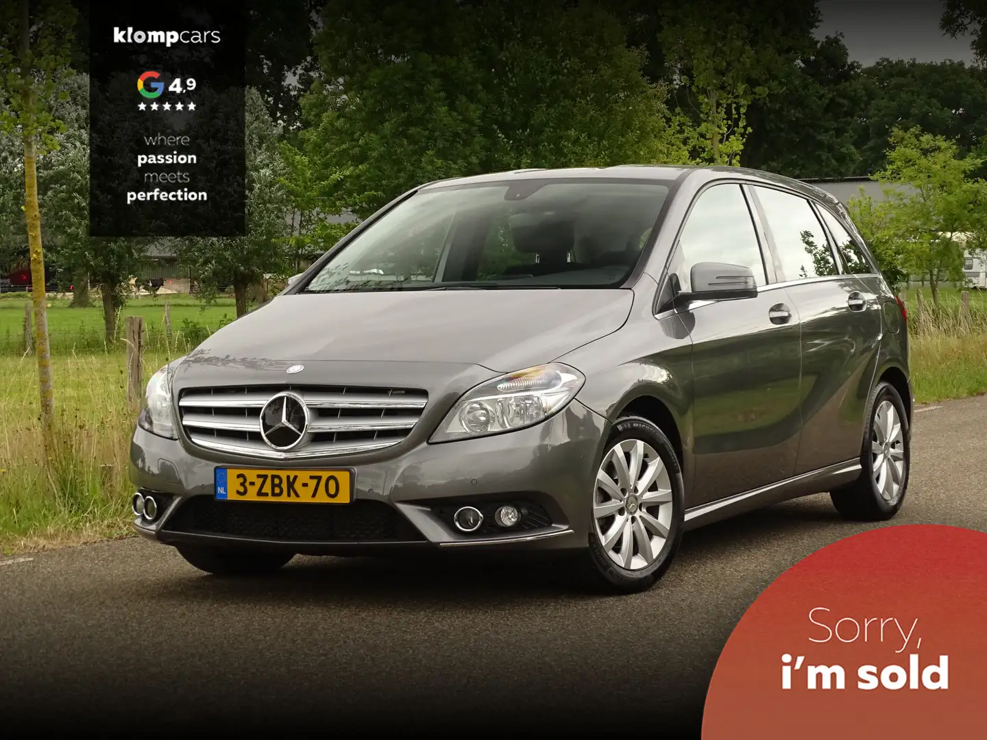 Mercedes-Benz B 200 Ambition | Cruise | Stoelverw | Trkhaak | Erg netj Grijs - 1