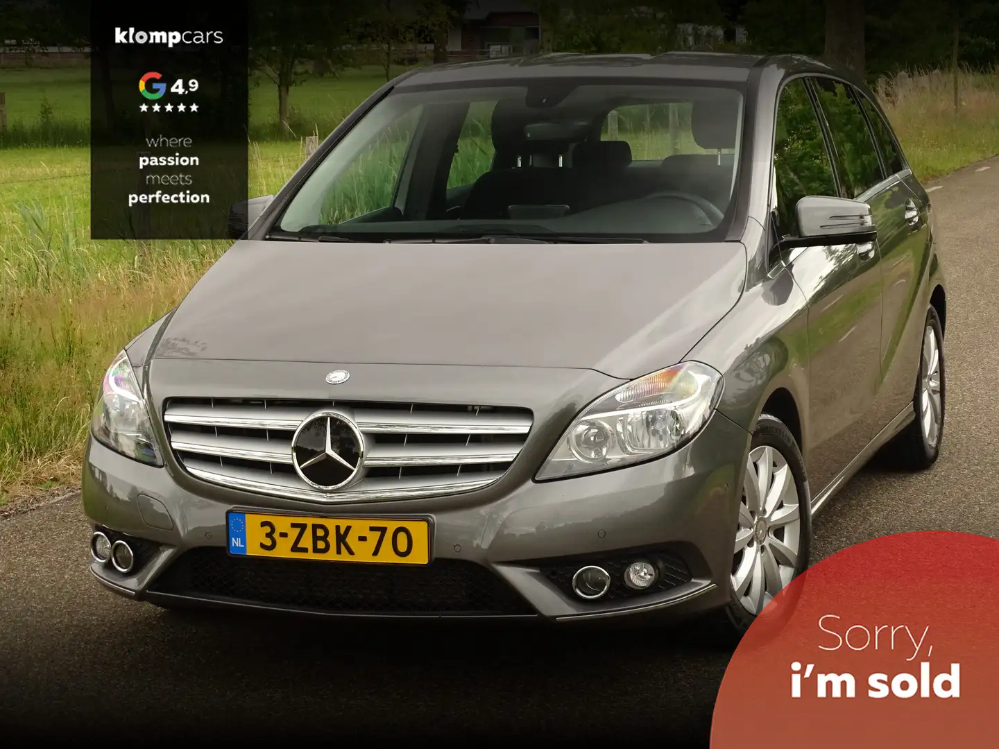 Mercedes-Benz B 200 Ambition | Cruise | Stoelverw | Trkhaak | Erg netj Grijs - 2