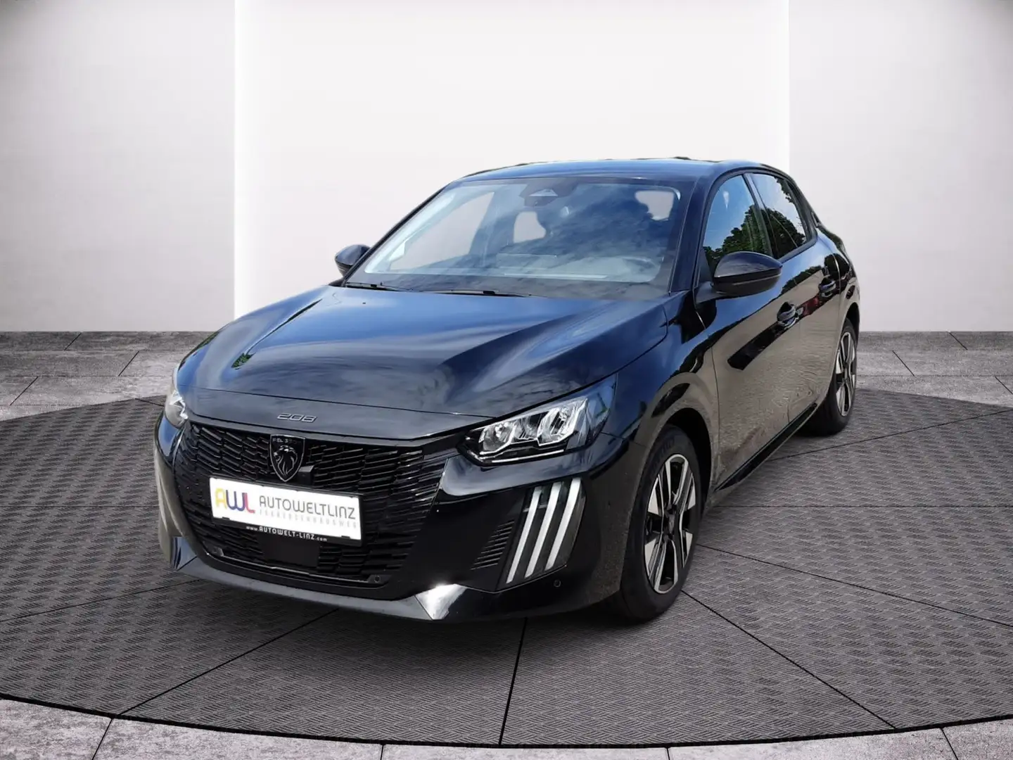 Peugeot 208 Hybrid 110 e-DCS6 Allure MegaDeal Schwarz - 2