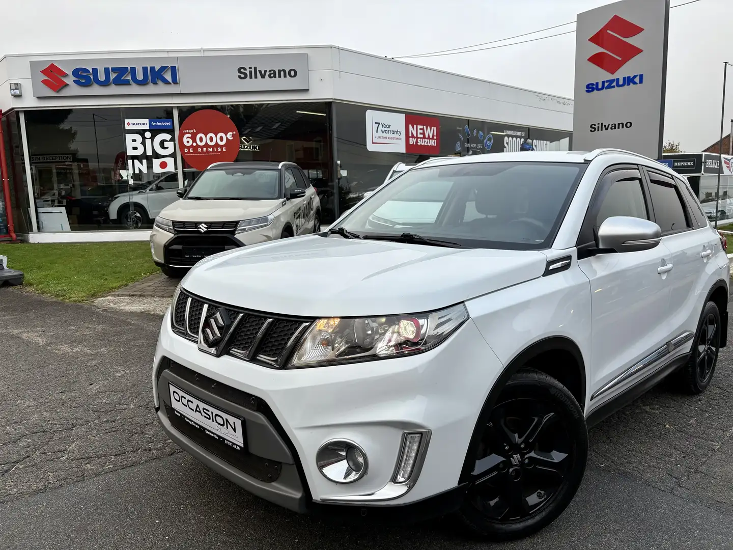 Suzuki Vitara Vitara Sport 1.4 Turbo 4x2 / Attache-remorque Blanc - 1