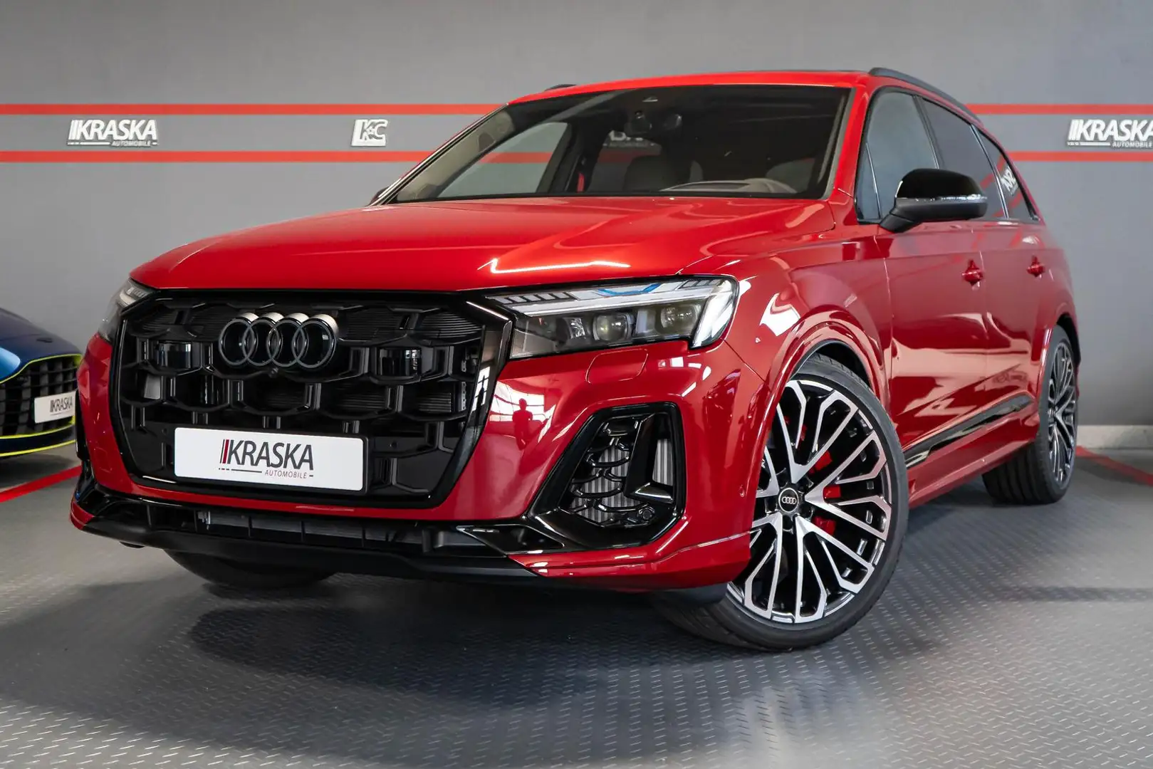 Audi SQ7 4.0 TFSI quattro ABT PANO B&O STHZ MASSAGE Rouge - 2