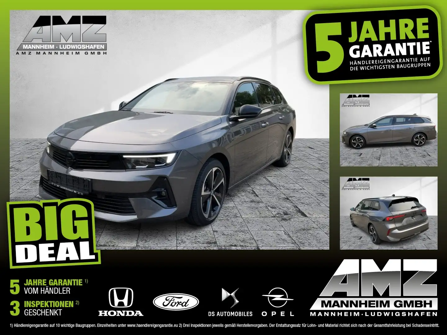 Opel Astra L Sports Tourer 1.5 D GS Grijs - 1