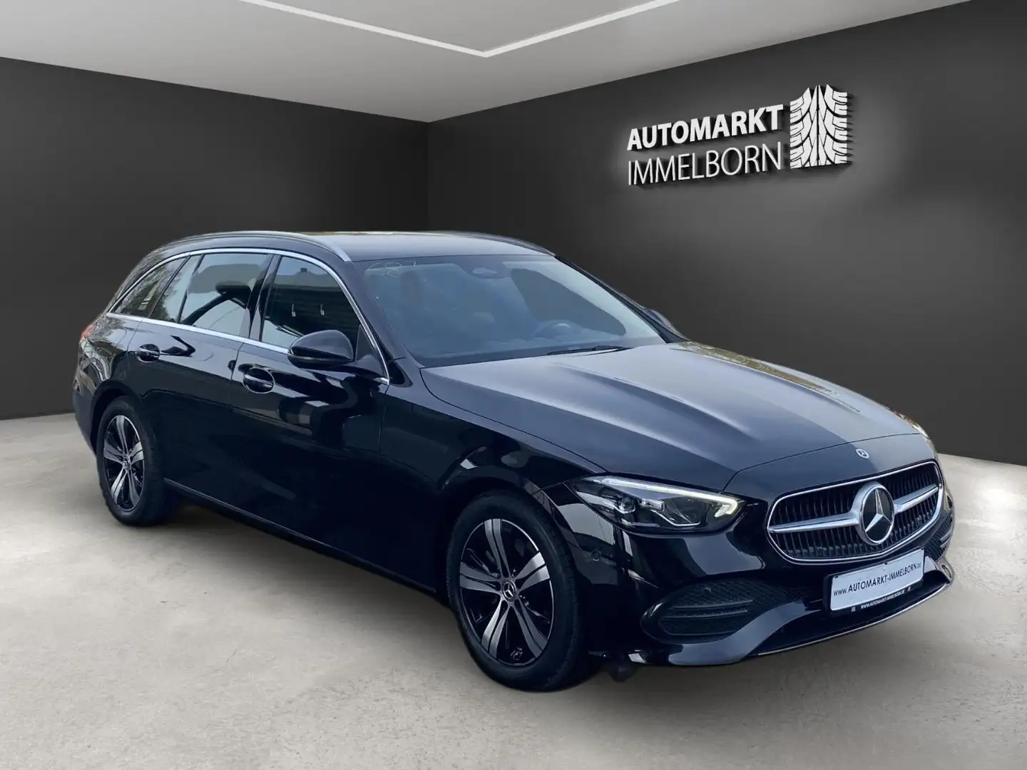 Mercedes-Benz C 200 T d Hybrid Kamera*DigTacho*LED*Navi*DAB Schwarz - 1