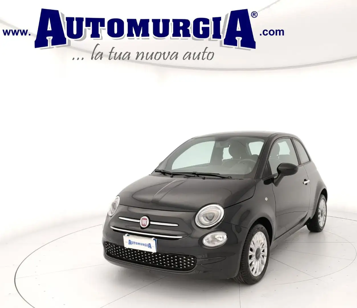 Fiat 500 1.0 Hybrid Lounge con Car Play Nero - 2