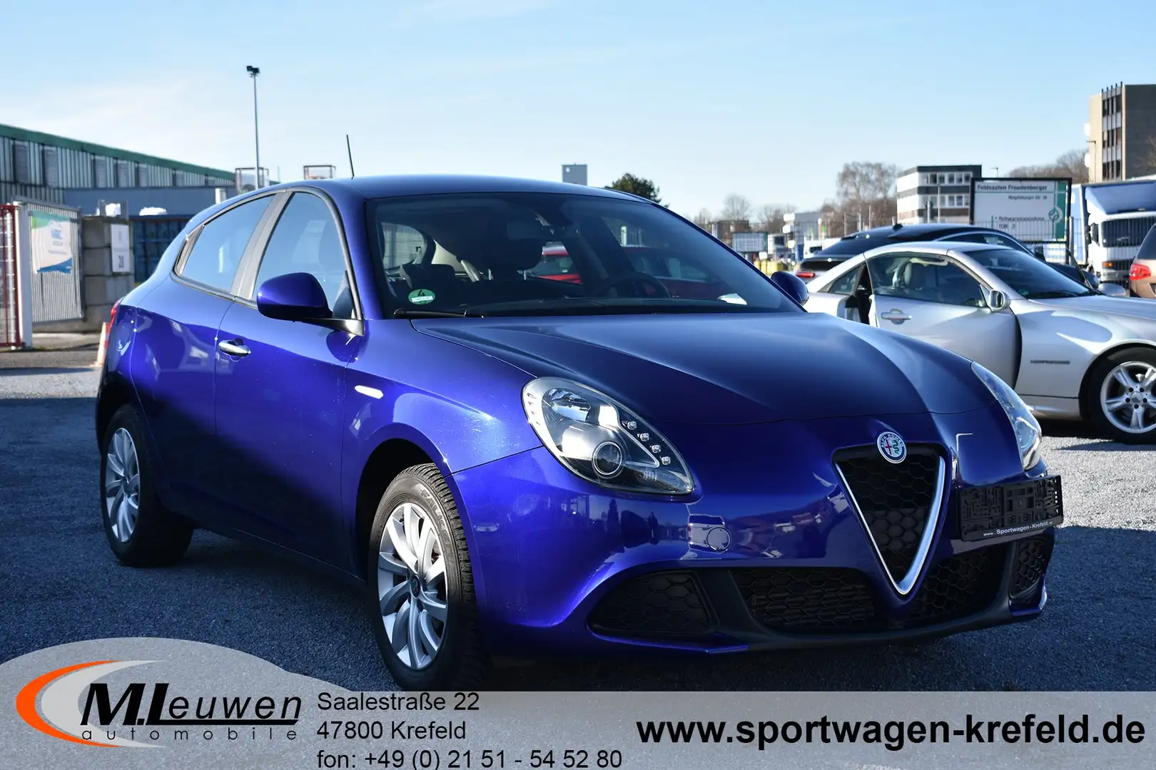 Alfa Romeo Giulietta TB 1,4 *NAVI*ALU*KLIMA* Blau - 2