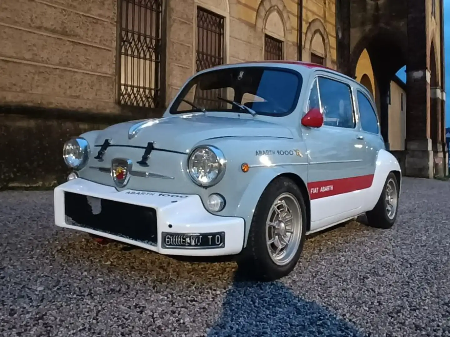 Fiat 600 Abarth REPLICA Modrá - 1