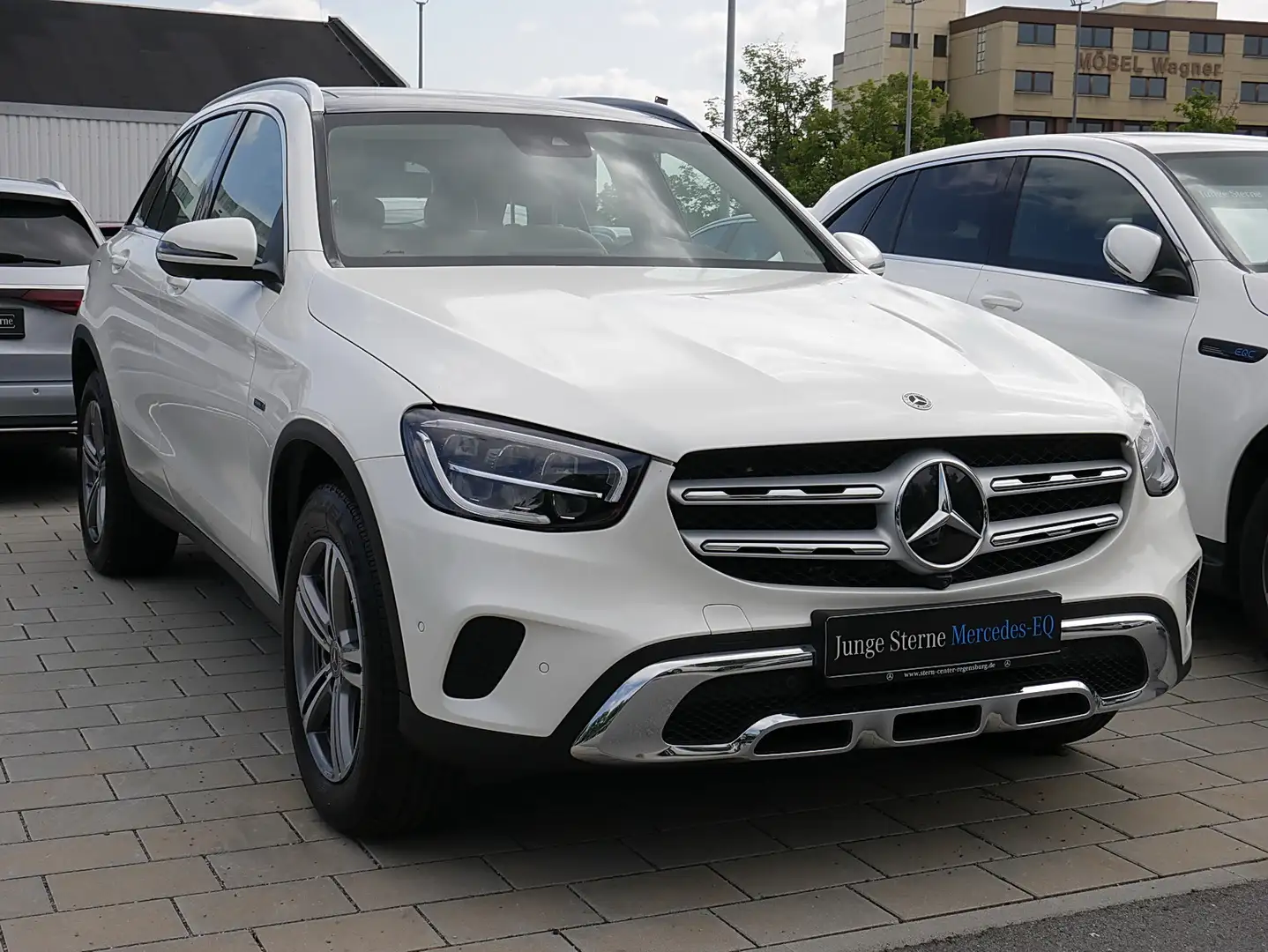 Mercedes-Benz GLC 300 e 4MATIC LED SHD MBUX Exclusive AHK 360 Blanc - 2