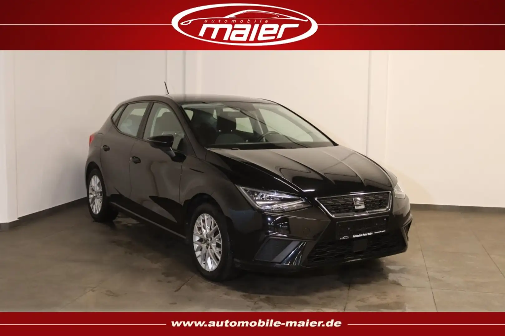 SEAT Ibiza 1.0 TSI Style-LED-Klimaa.SHZ-PDC-Apps- Noir - 1