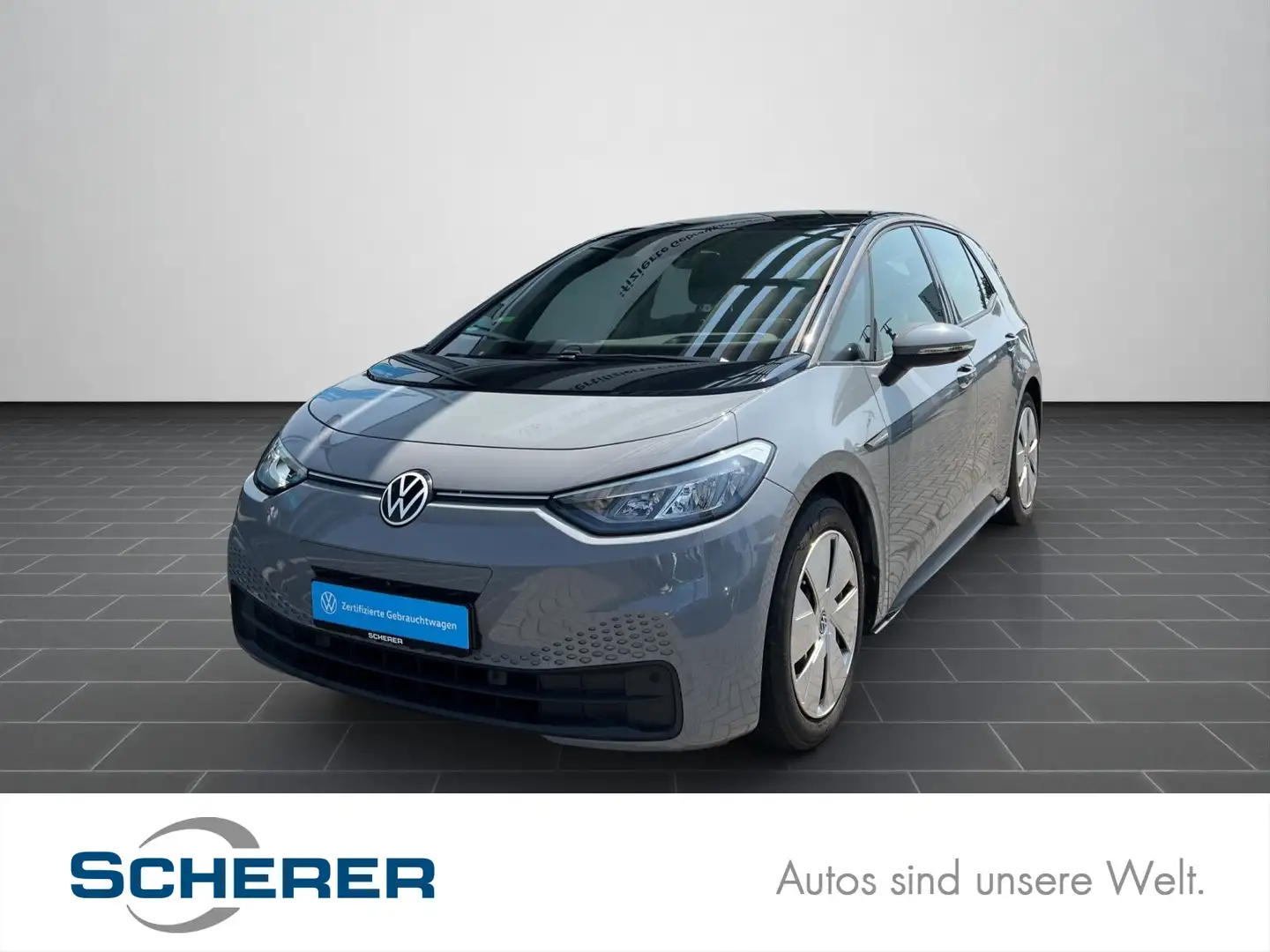 Volkswagen ID.3 Pure Performance 55kWh 360° ACC CARPLAY HUD Gris - 1