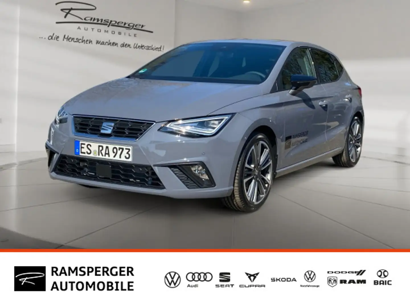SEAT Ibiza FR Anniversary Edition 1.5 TSI LED/Navi/uv Gris - 1