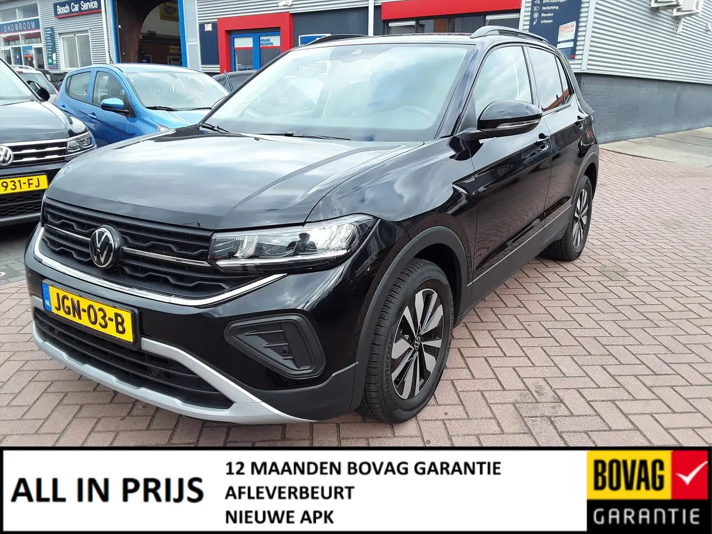 Volkswagen T-Cross 1.0 TSI 115pk 7-DSG Goal Zwart - 1