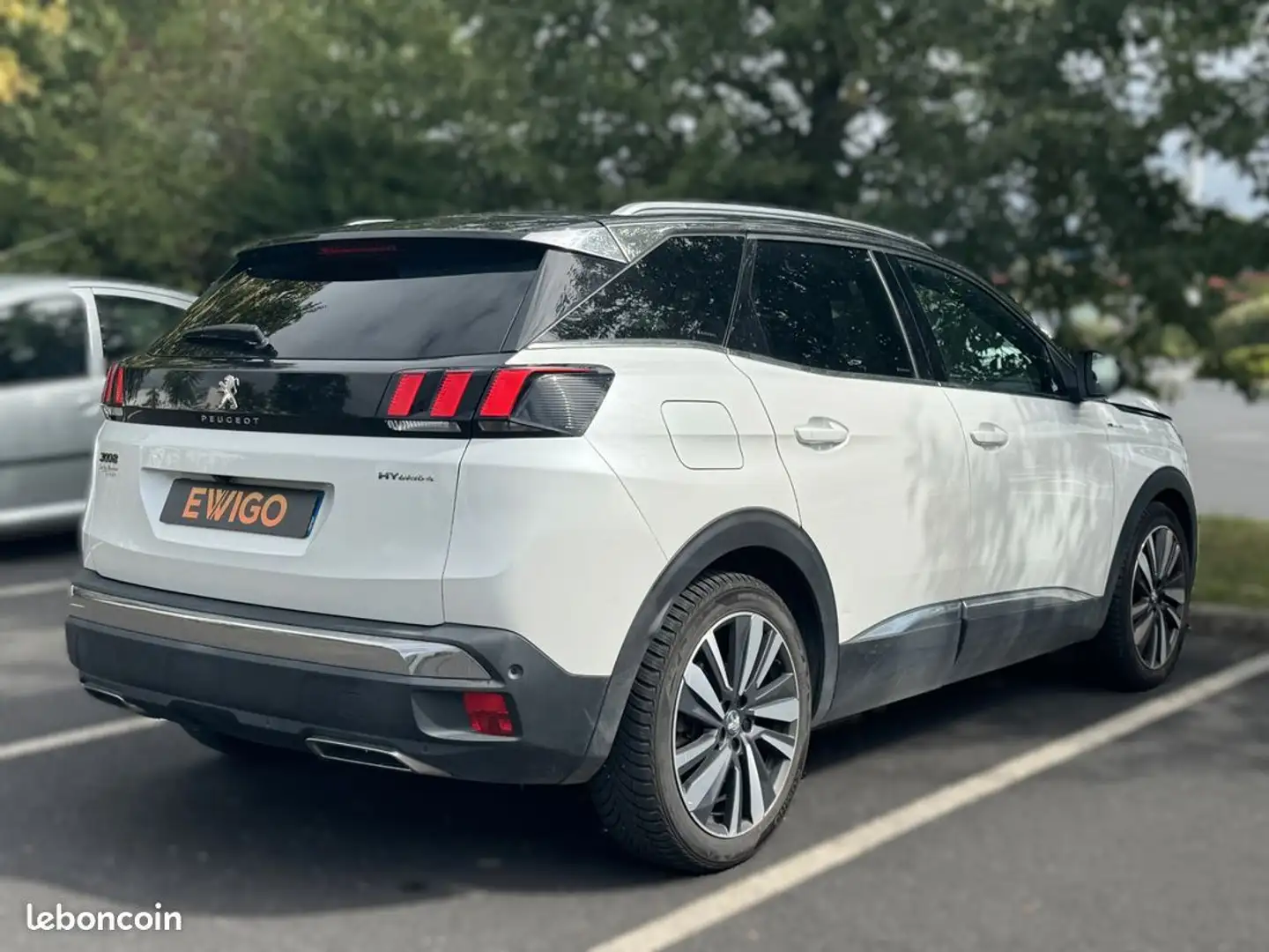 Peugeot 3008 1.6 HYBRID 300CH 4x4 GT E-EAT8 BVA ENTRETIEN COMPLET Blanc - 2