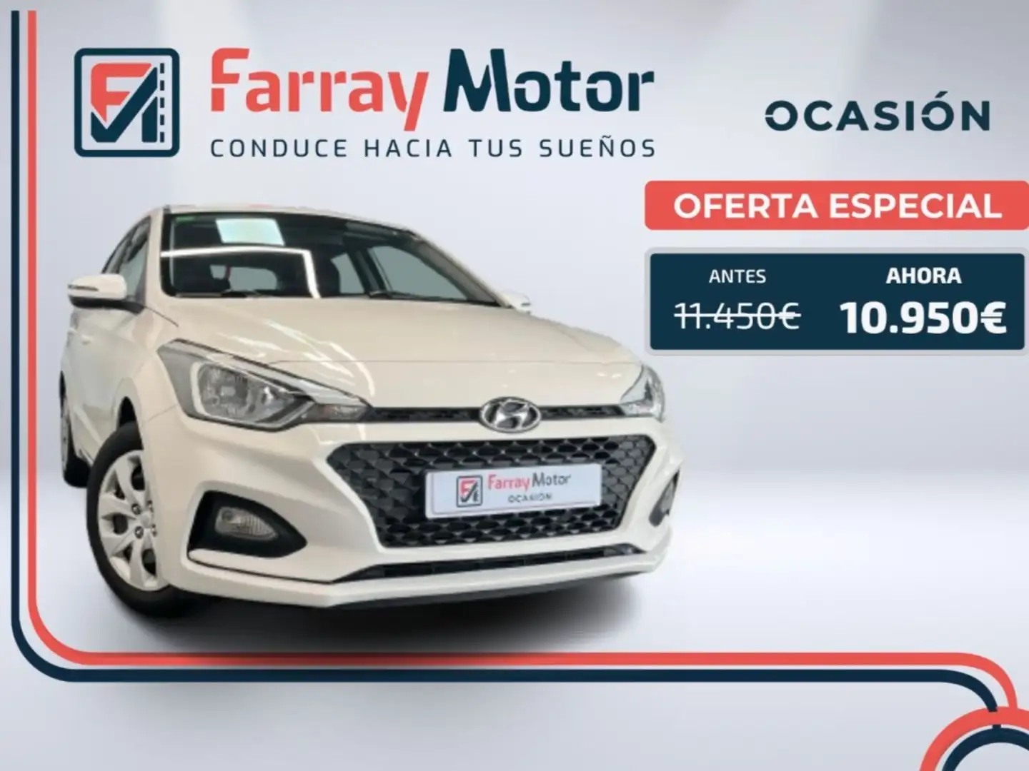 Hyundai i20 1.0 TGDI Essence LE 100 Blanco - 1