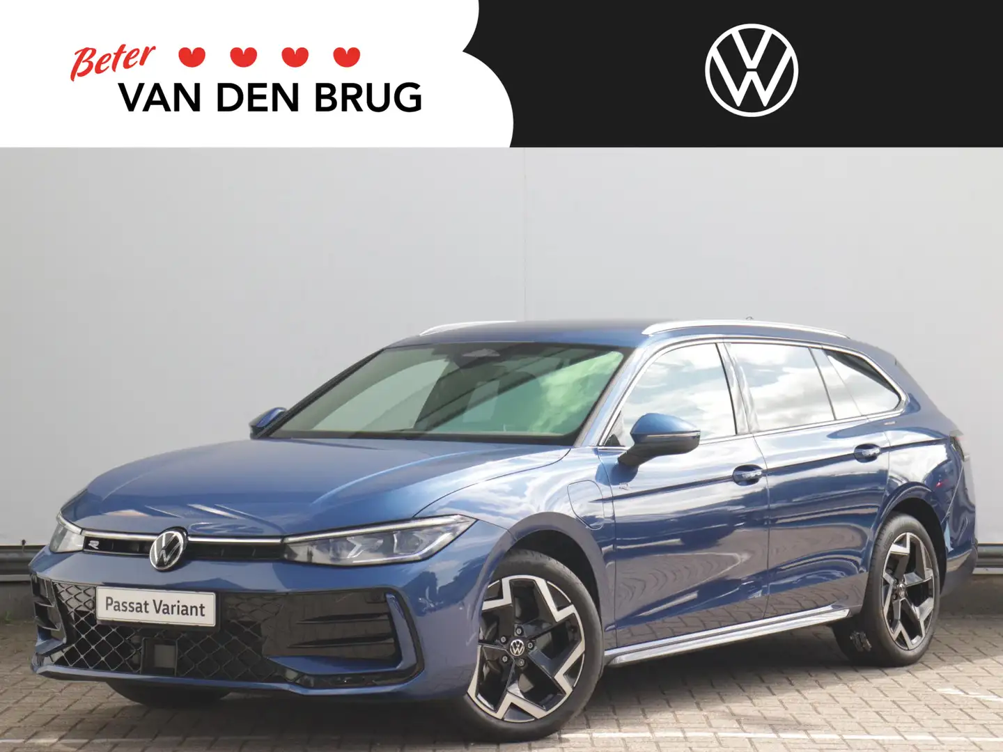 Volkswagen Passat Variant 1.5 eHybrid 272pk R-Line | Trekhaak | Stoelverwarm Blu/Azzurro - 1