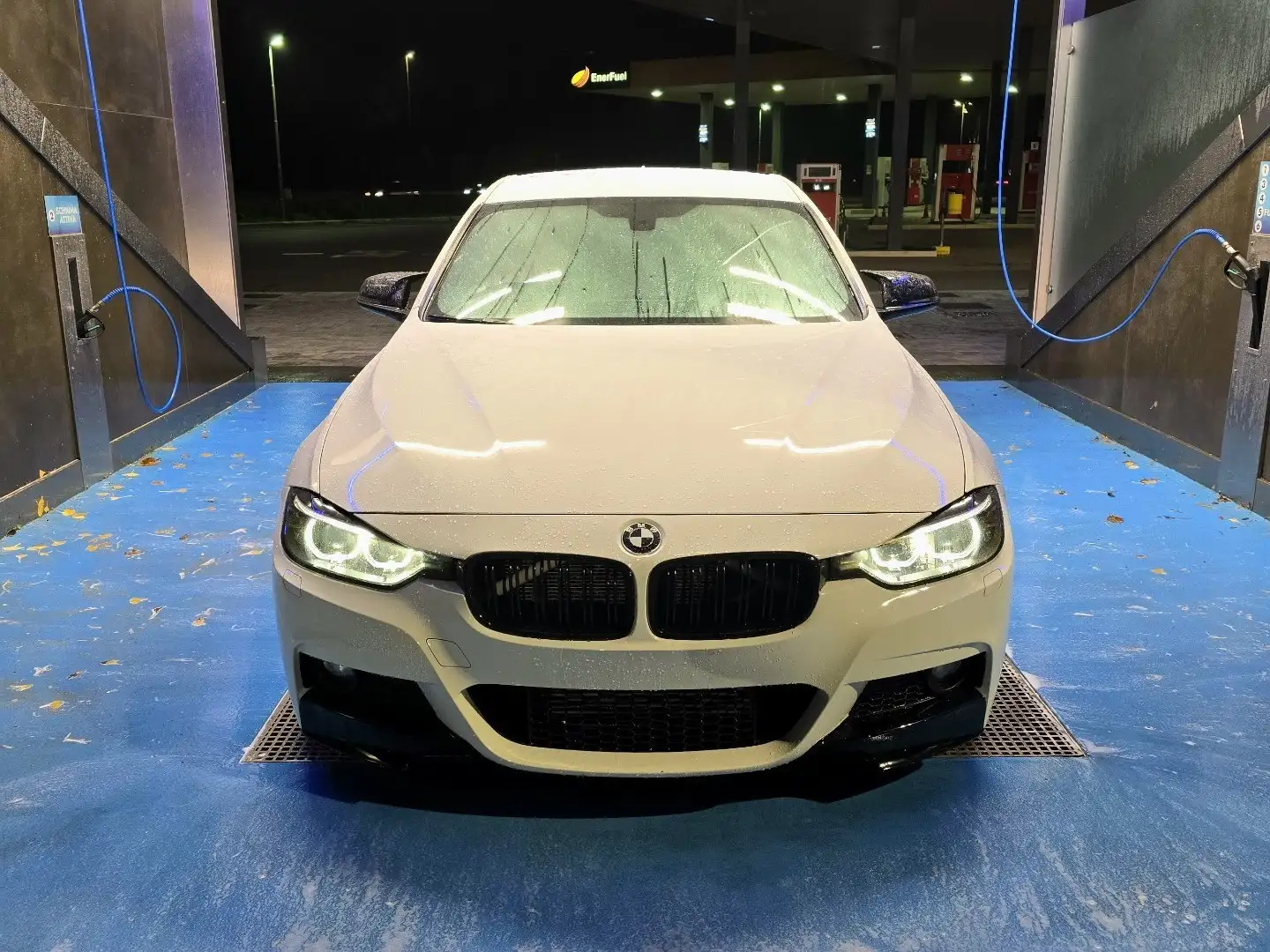 BMW 330 330dA Msport Blanc - 2