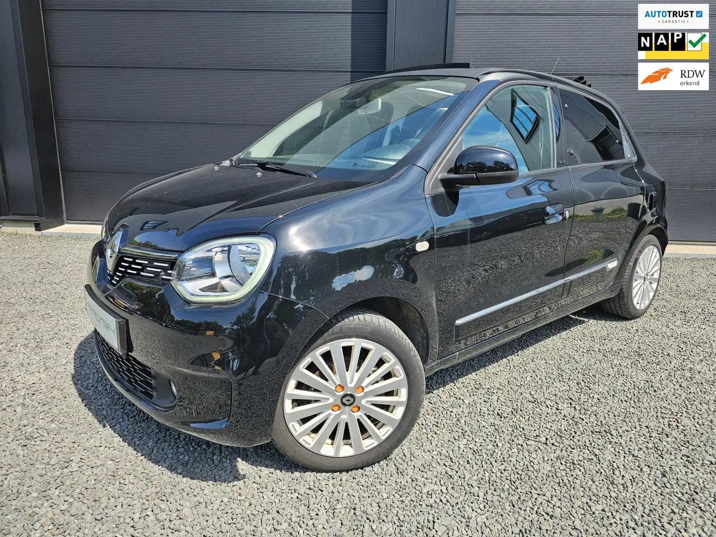Renault Twingo Z.E. R80 Série Limitée Vibes | Open dak | Noir - 1