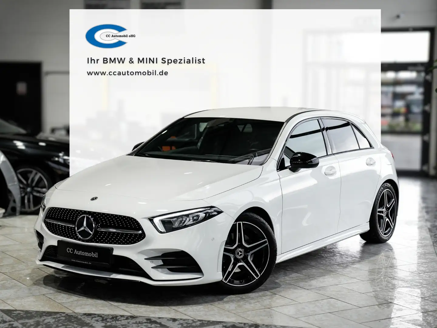 Mercedes-Benz A 200 d AMG 4Matic Leder Kamera LED Weiß - 1