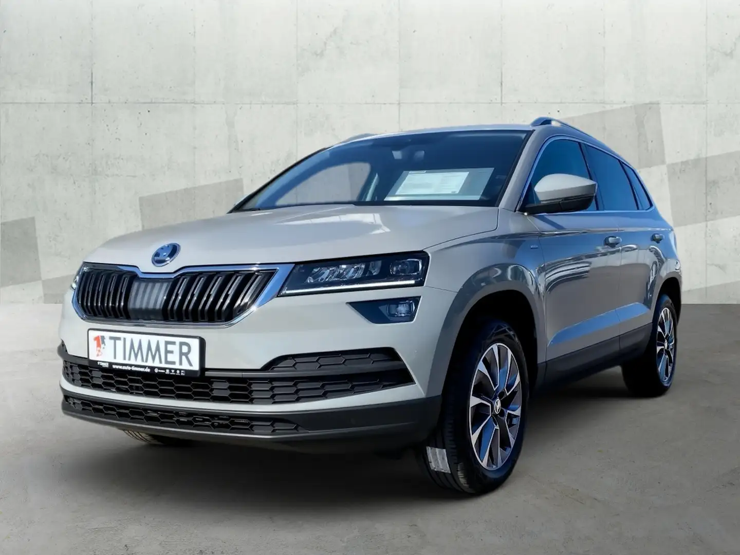 Skoda Karoq 1.5 TSI DSG CLEVER *LED *CANTON *RKAM *NAVI * Grijs - 2