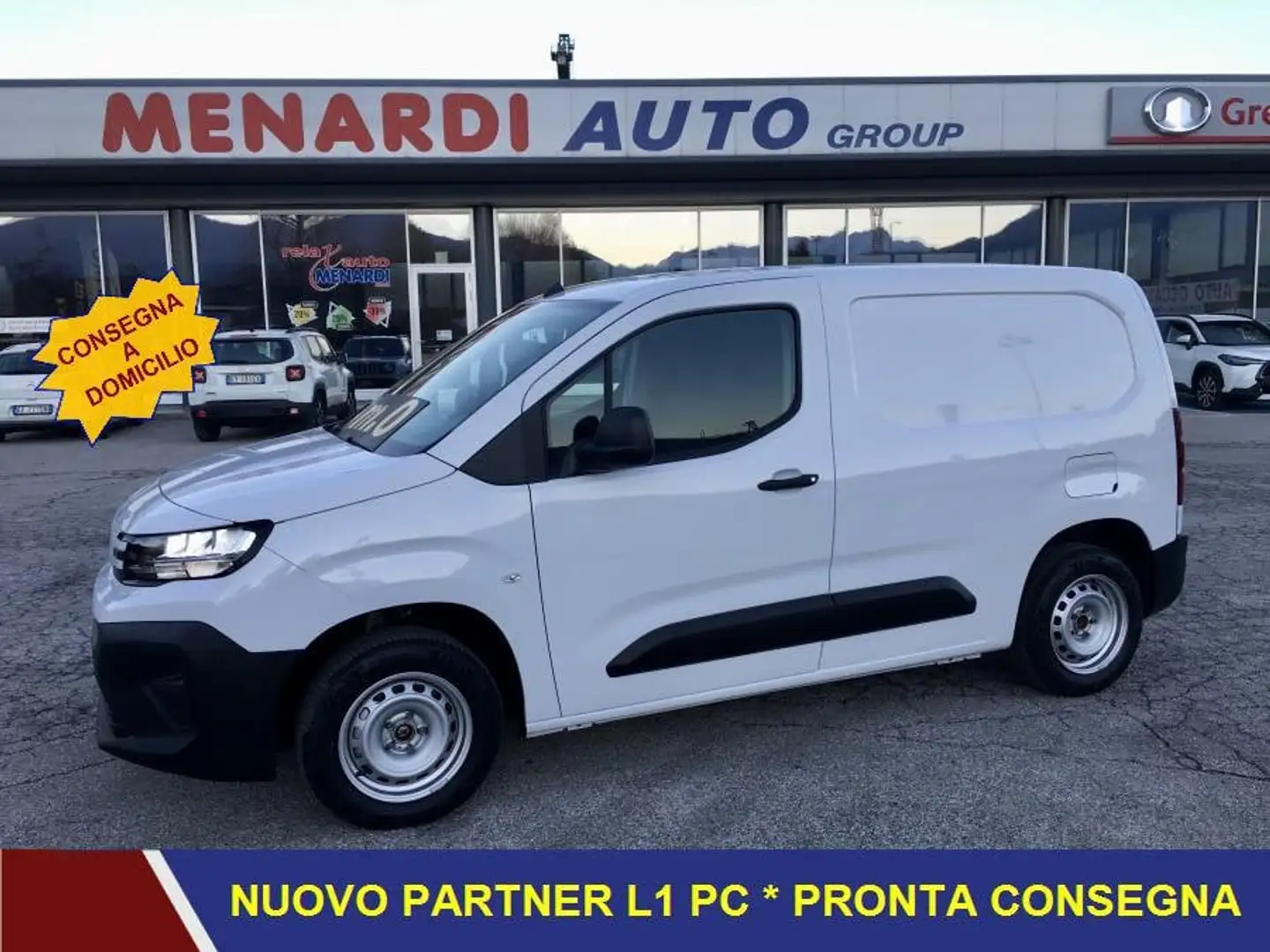 Peugeot Partner BlueHDi 100 S&S PC Furgone PRONTA CONSEGNA Bianco - 1