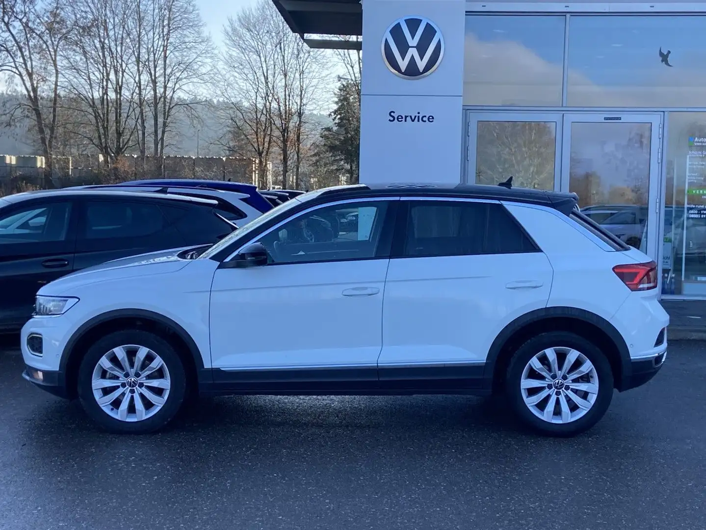 Volkswagen T-Roc 2.0 TDI DSG SPORT NAVI+LED+APP-CONNECT+PAR Weiß - 2