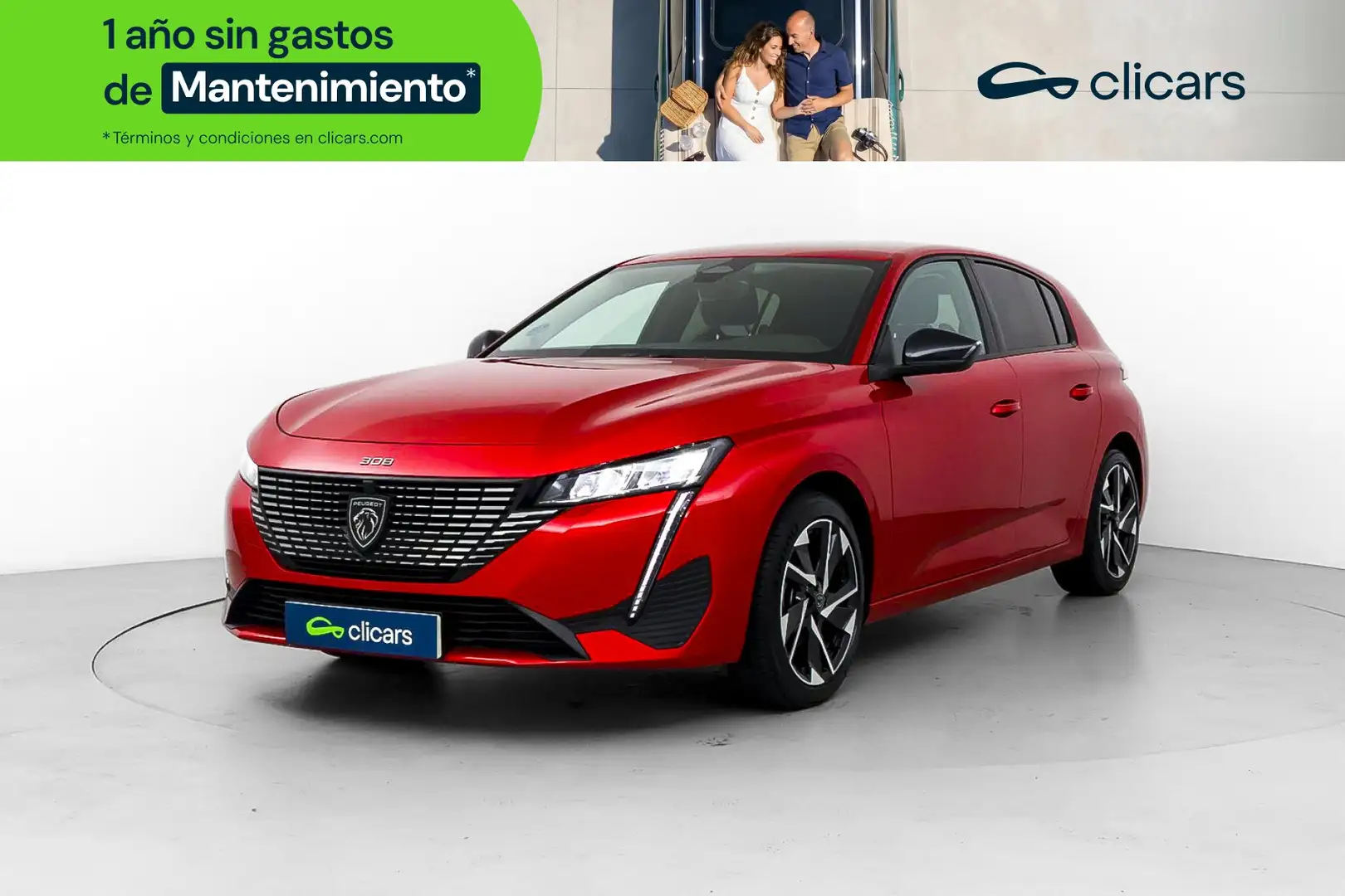 Peugeot 308 1.2 PureTech S&S Allure 130 Rojo - 1