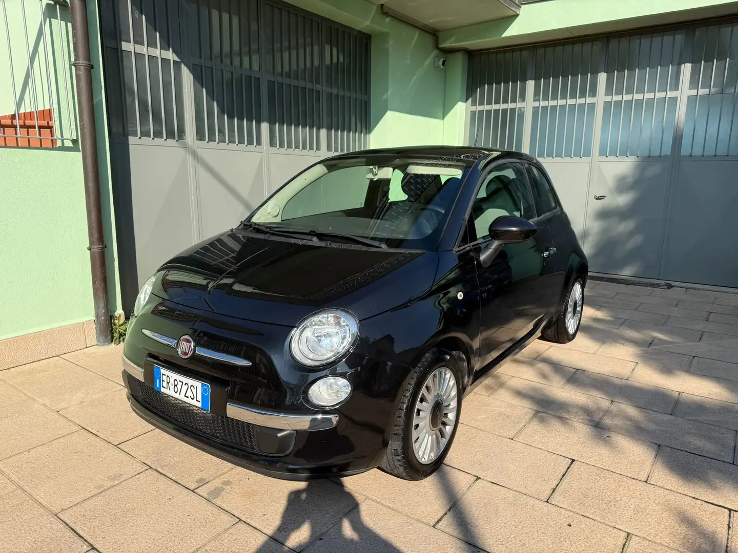 Fiat 500 500 1.2 Lounge 69cv Nero - 1