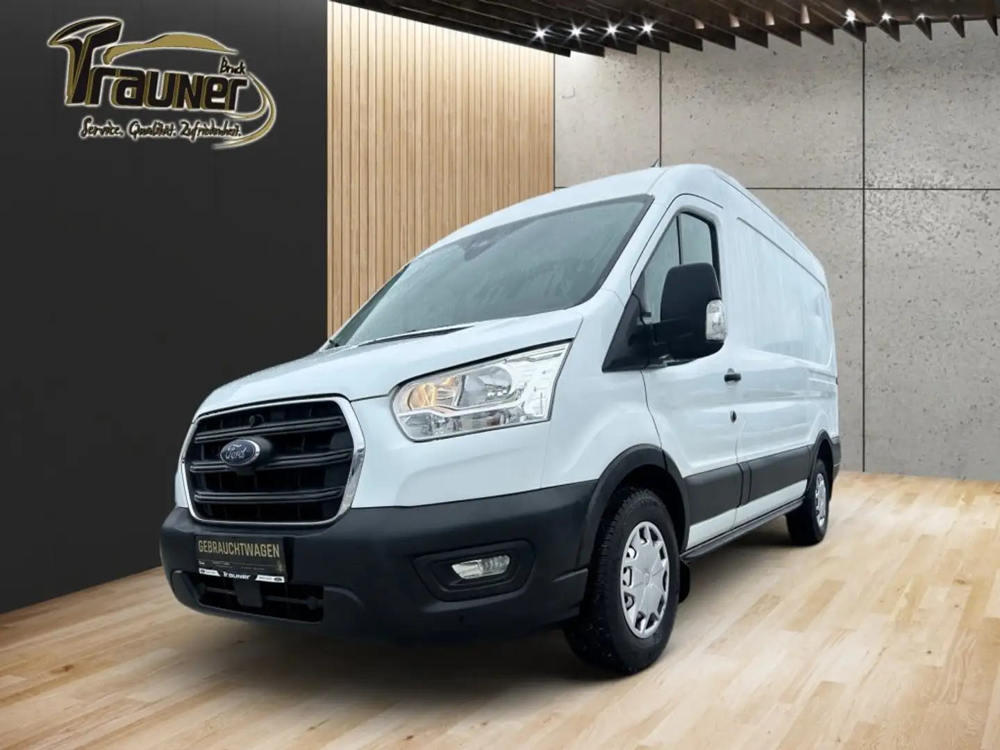 Ford Transit Kasten 2,0 EcoBlue AWD L2H2 350 Trend Weiß - 1