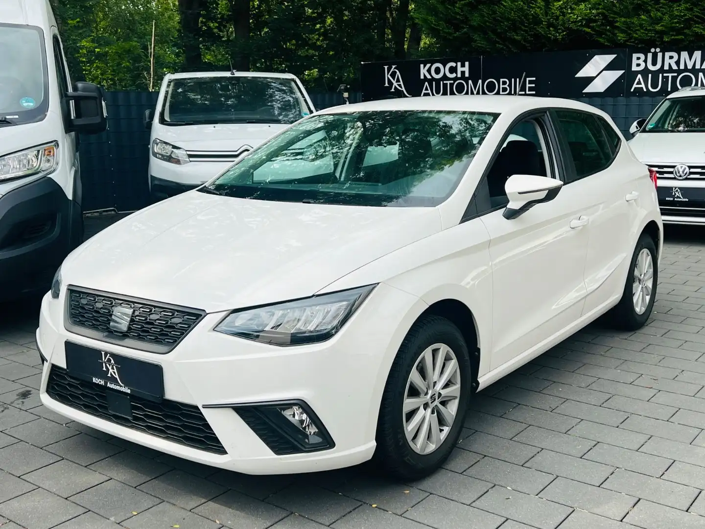SEAT Ibiza Reference Aus 1.Hand LED-HS/MFK/SHA & ME Blanc - 1