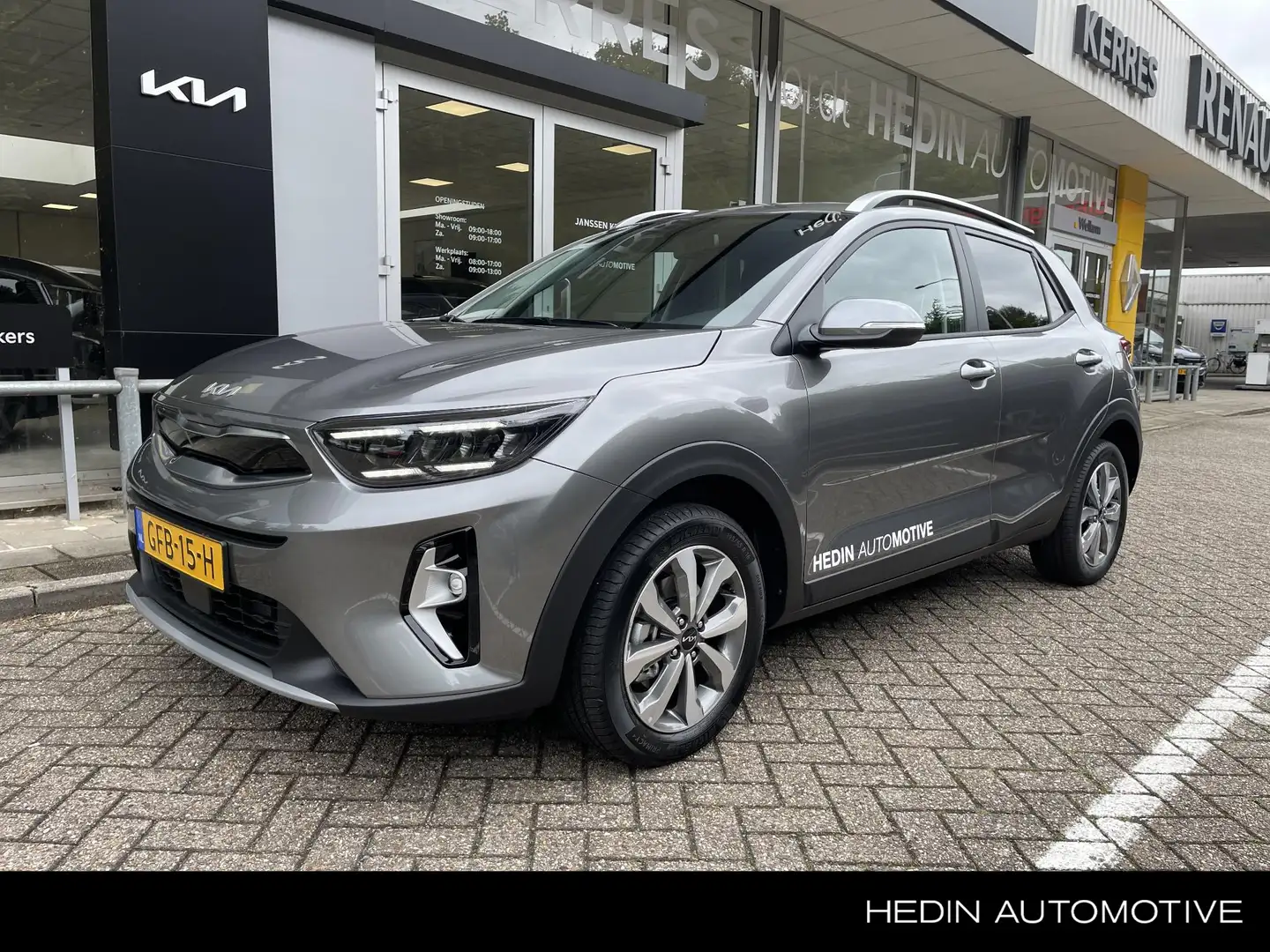 Kia Stonic 1.0 T-GDi MHEV DynamicPlusLine ALLEEN BESCHIKBAAR Gris - 1