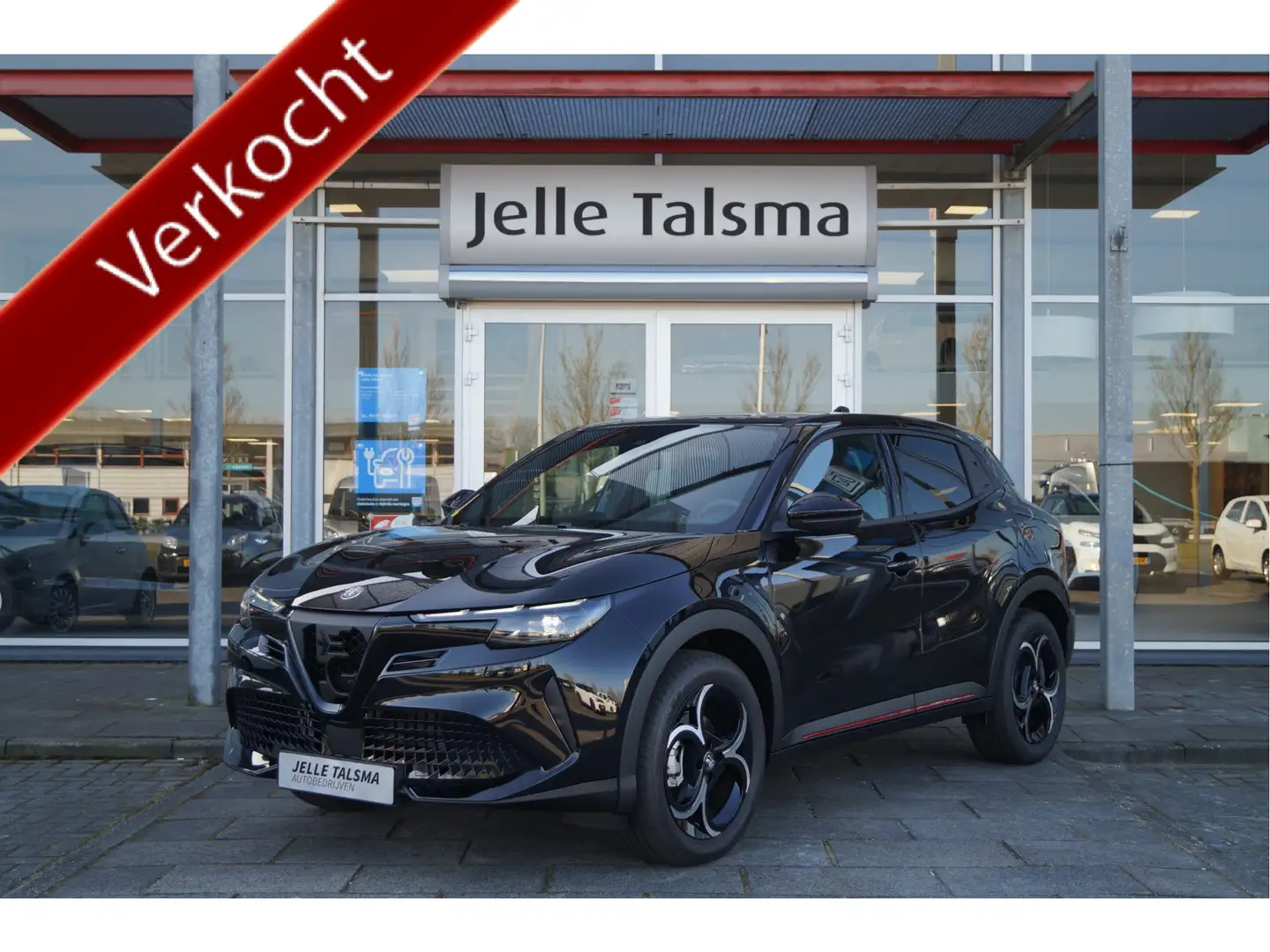 Alfa Romeo Junior 1.2 Turbo Hybrid Ibrida Speciale | Stoelverwarming Zwart - 1