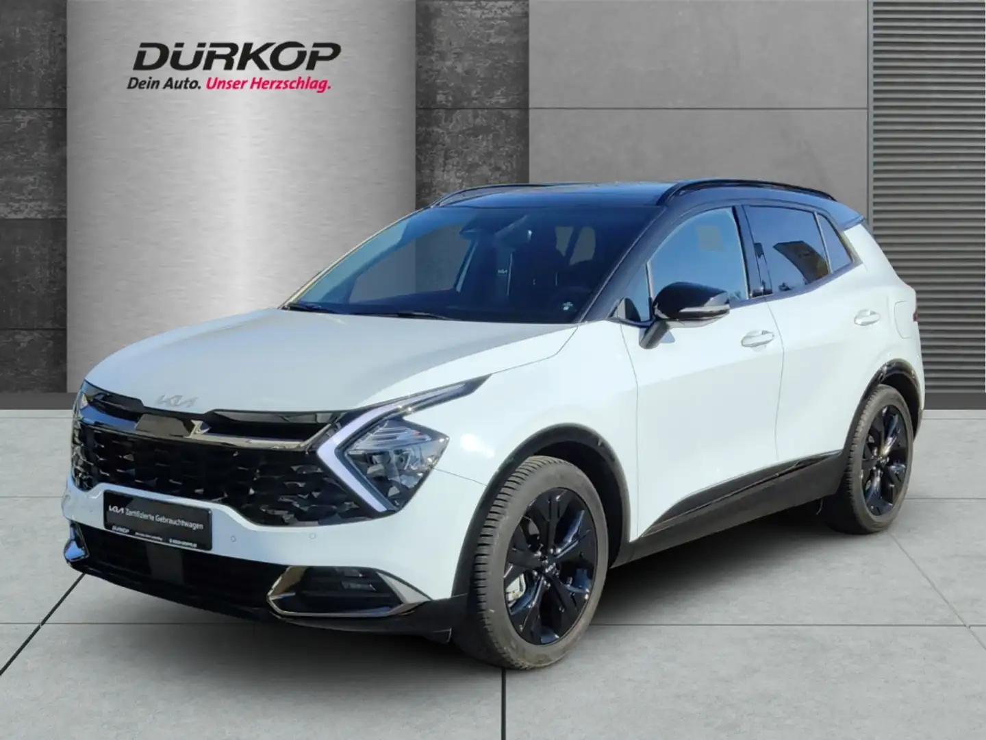 Kia Sportage Nightline Edition 1.6 T-GDI Mild-Hybrid Autom. Pan Wit - 1