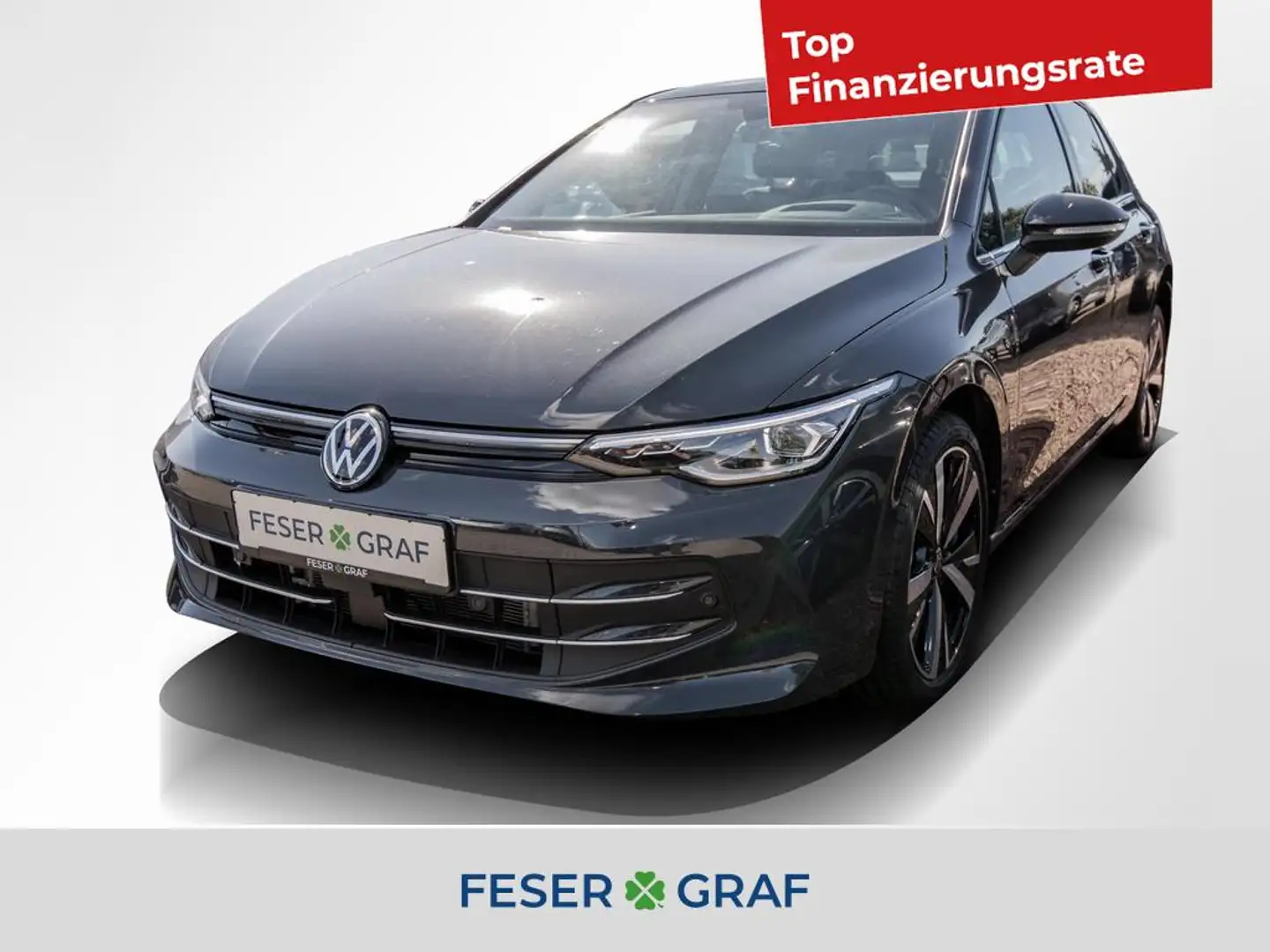 Volkswagen Golf VIII 1.5 eTSI Style DSG AHK/Matrix/Kamera/DAB+/HUD Grau - 1
