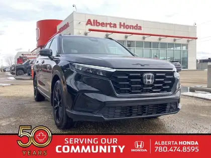 Black 2025 Honda CR-V Sport AWD SUV / Crossover Continuously Variable Transmission