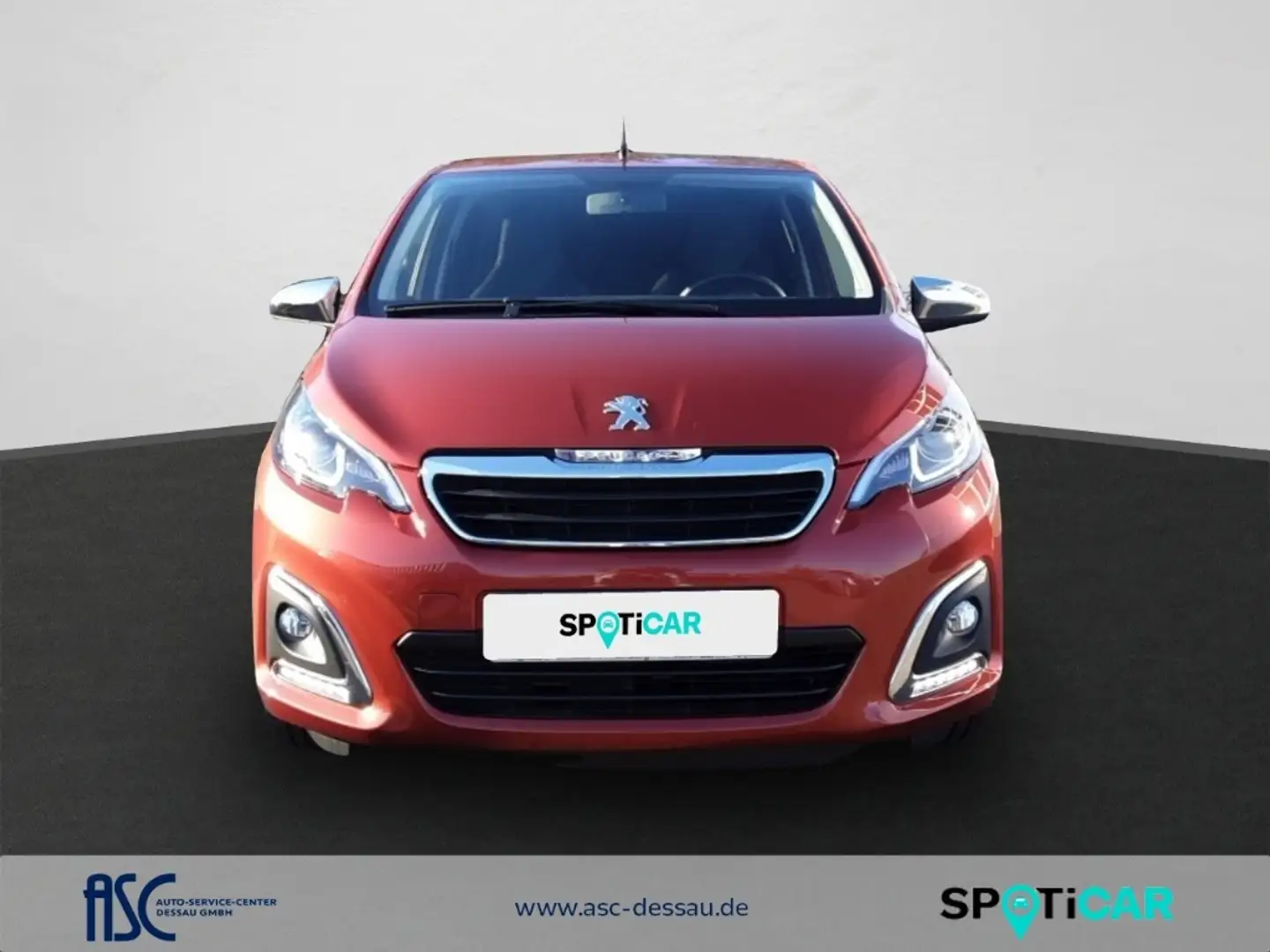 Peugeot 108 STYLE 72 S&S 5T MirrorLink,Bluetooth,DAB Rot - 2