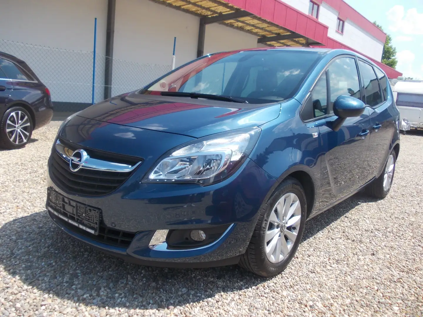 Opel Meriva Style, 1 Hand, AHK, 16" Alus, Sitzheizung, PDC Bleu - 1