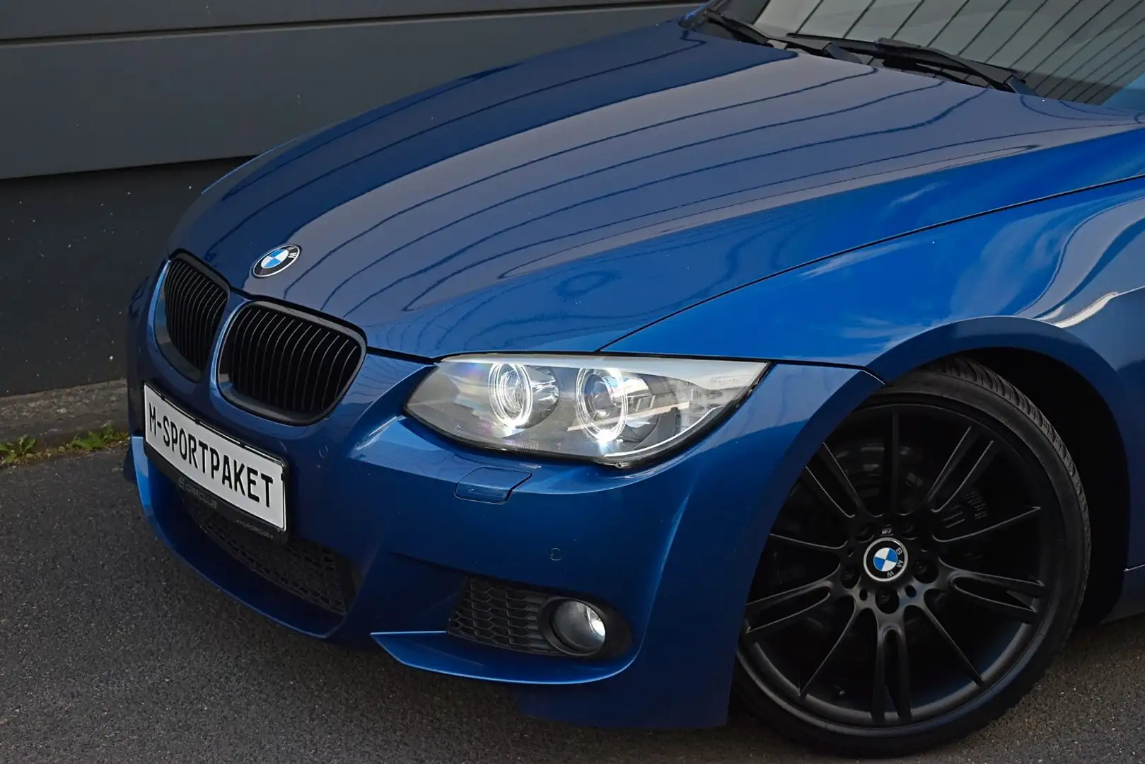 BMW 330 d Coupé *M Sport Paket+KW Var.+M-Performance! Kék - 1