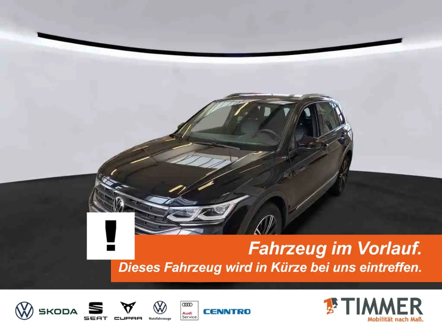 Volkswagen Tiguan 1.5 TSI DSG UNITED *IQ.LIGHT *RKAM *ACC *TRAVEL * Noir - 1