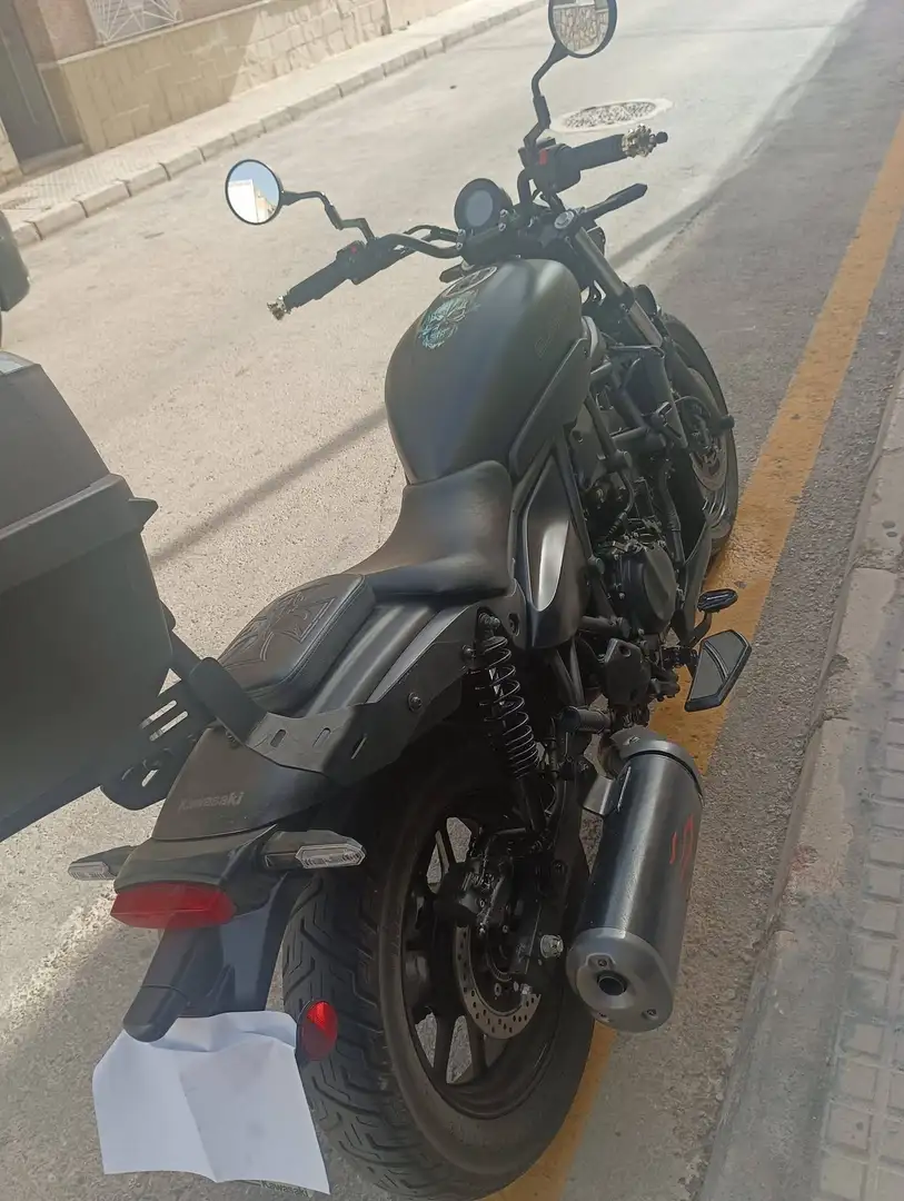 Kawasaki Eliminator 500 SE cruiser negra Negro - 1